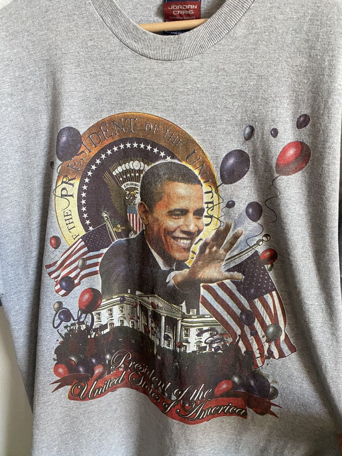 Vintage Vintage Barack Obama President Tee Size US XL / EU 56 / 4 - 3 Thumbnail