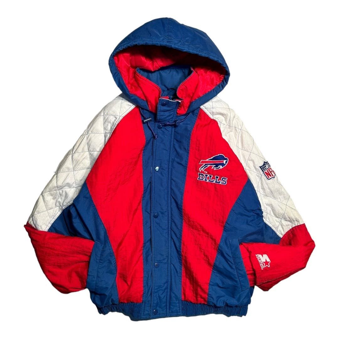 Vintage Buffalo Bills NFL Puffer shops Starter Jacket