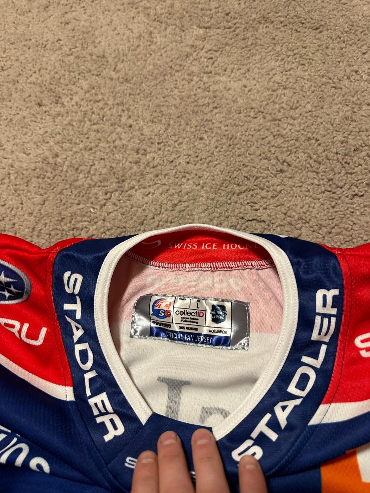 Other ZSC Lions Switzerland Ice Hockey vintag Ochsner jersey Large Size ONE SIZE - 6 Thumbnail