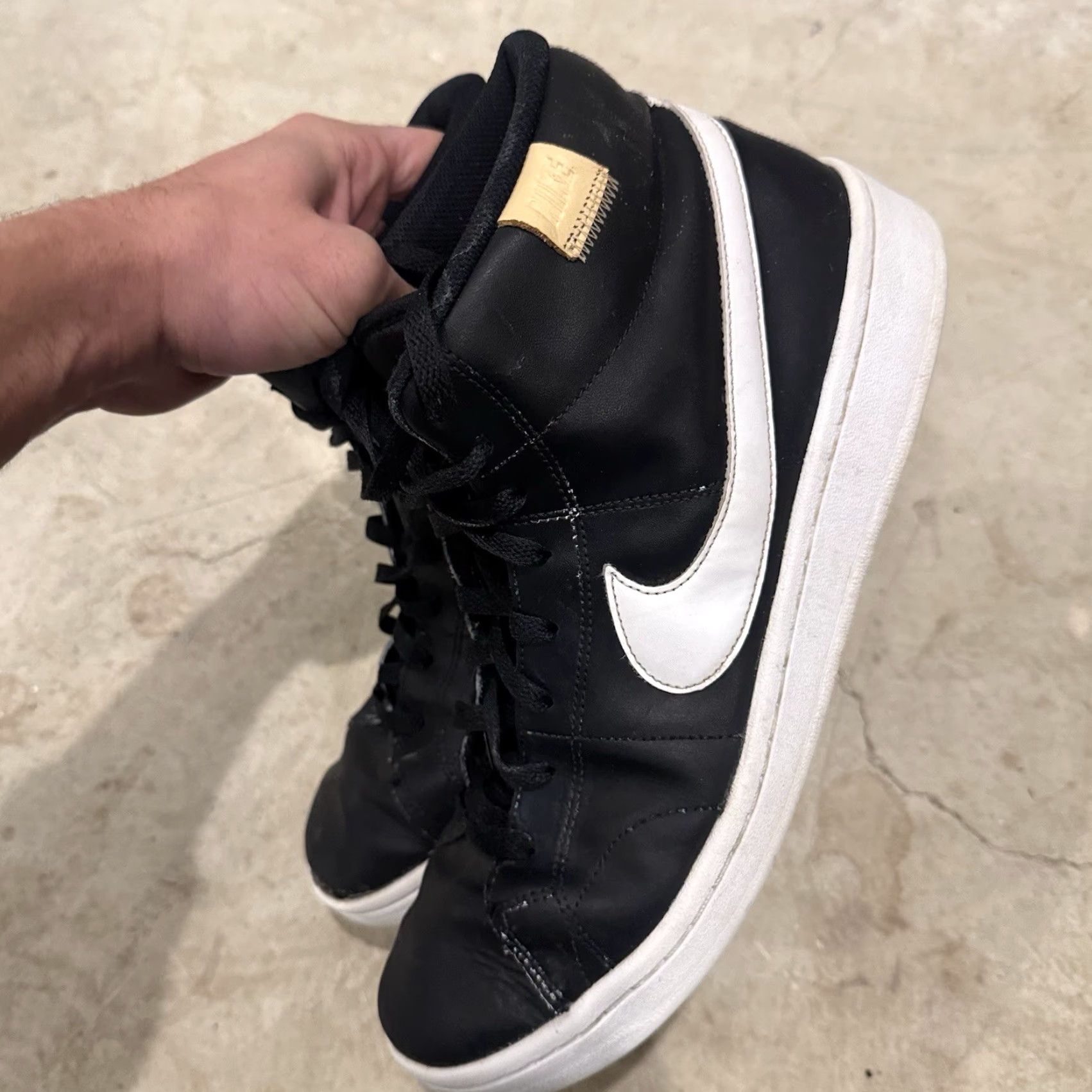 Nike Nike Court Royale 2 Mens Size 11.5 Black Mid Onyx Basketball Sneakers CQ9179-001 Size US 12 / EU 45 - 5 Thumbnail