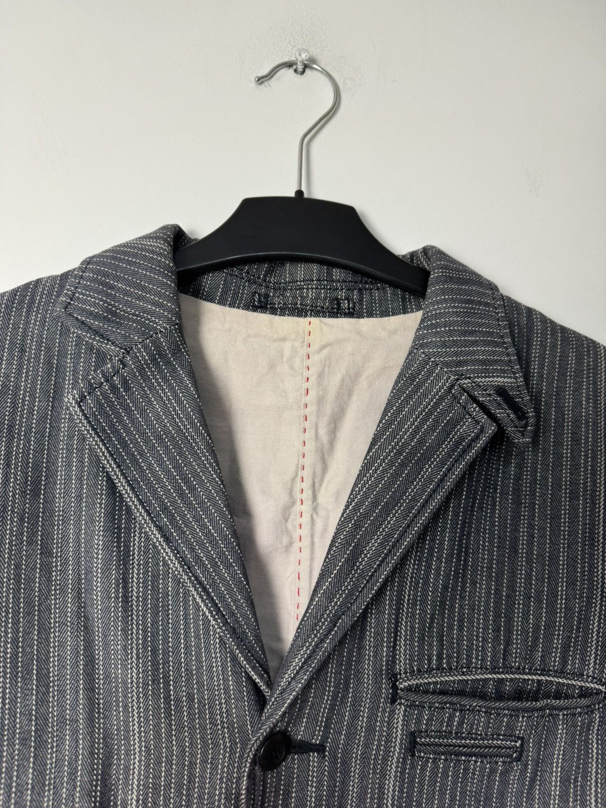 PPFM 00s PPFM Archive Pinstripe Workwear Jacket Blazer Japanese Size 40R - 5 Thumbnail