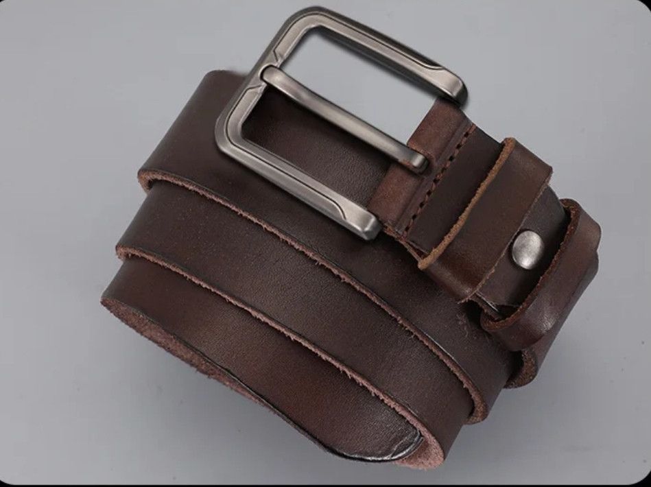 Japanese Brand × Leather Leather Belt for Men Size ONE SIZE - 2 Thumbnail