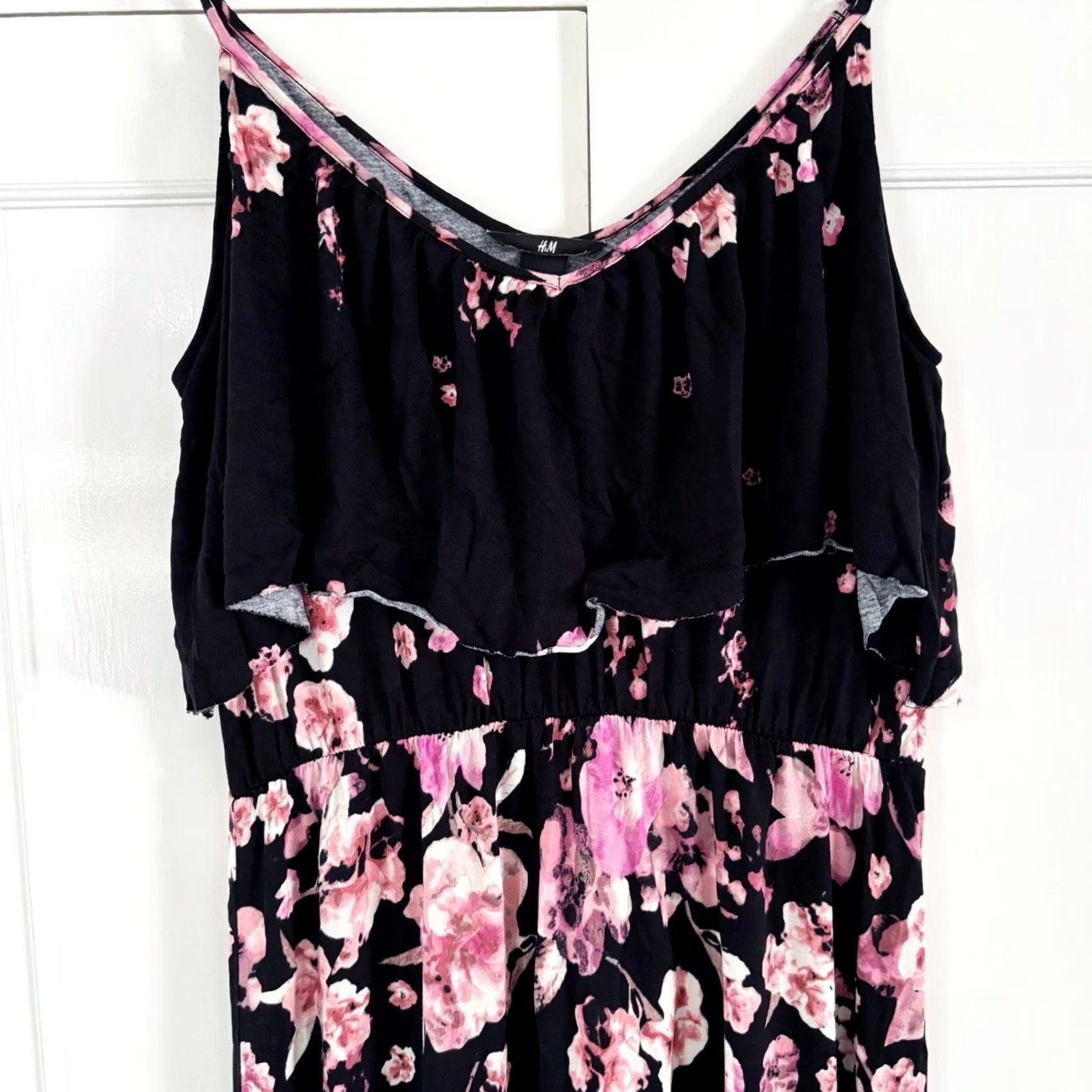 H&M H&M Floral Maxi Dress Size M Women’s Casual Party Summer Holiday Pre Loved Size M / US 6-8 / IT 42-44 - 3 Thumbnail