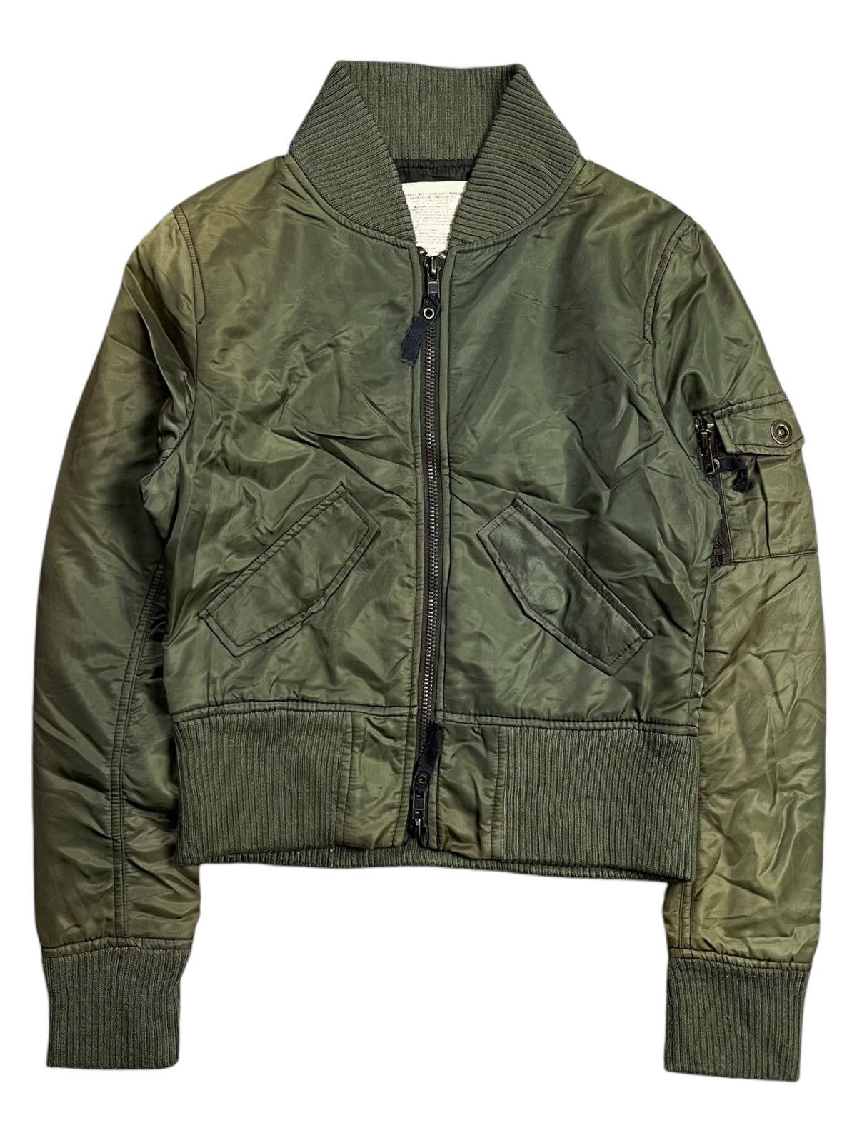 If Six Was Nine 2000s GOA - Double Zips Sun Faded Jacket Size US S / EU 44-46 / 1 - 4 Thumbnail