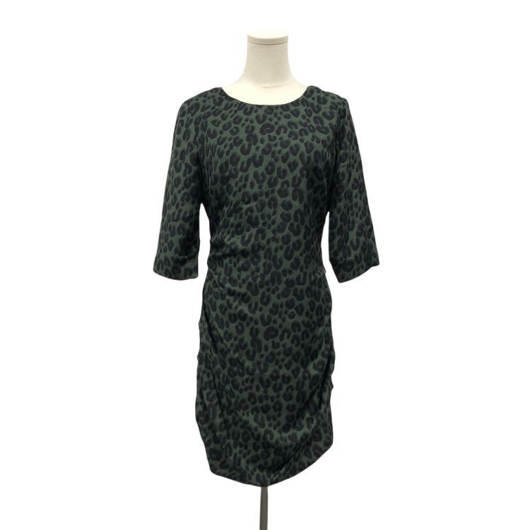 Louis Vuitton Louis Vuitton Green Leopard Print Dress Size 36 Size XS / US 0-2 / IT 36-38 - 1 Thumbnail