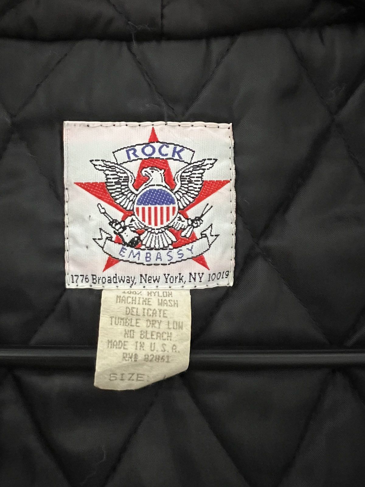 Public Enemy Vintage Public Enemy Tour Jacket Size Large Size US L / EU 52-54 / 3 - 4 Thumbnail