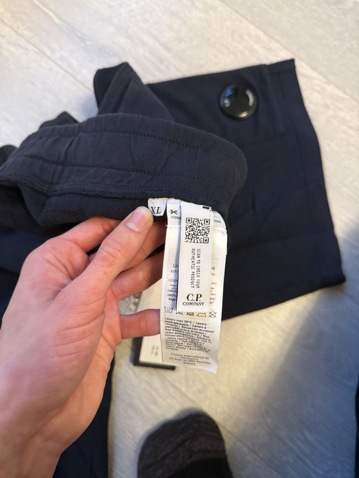 C.P. Company CP Company Navy Brand New Summer Streetwear Baggy Shorts Size US 34 / EU 50 - 6 Thumbnail