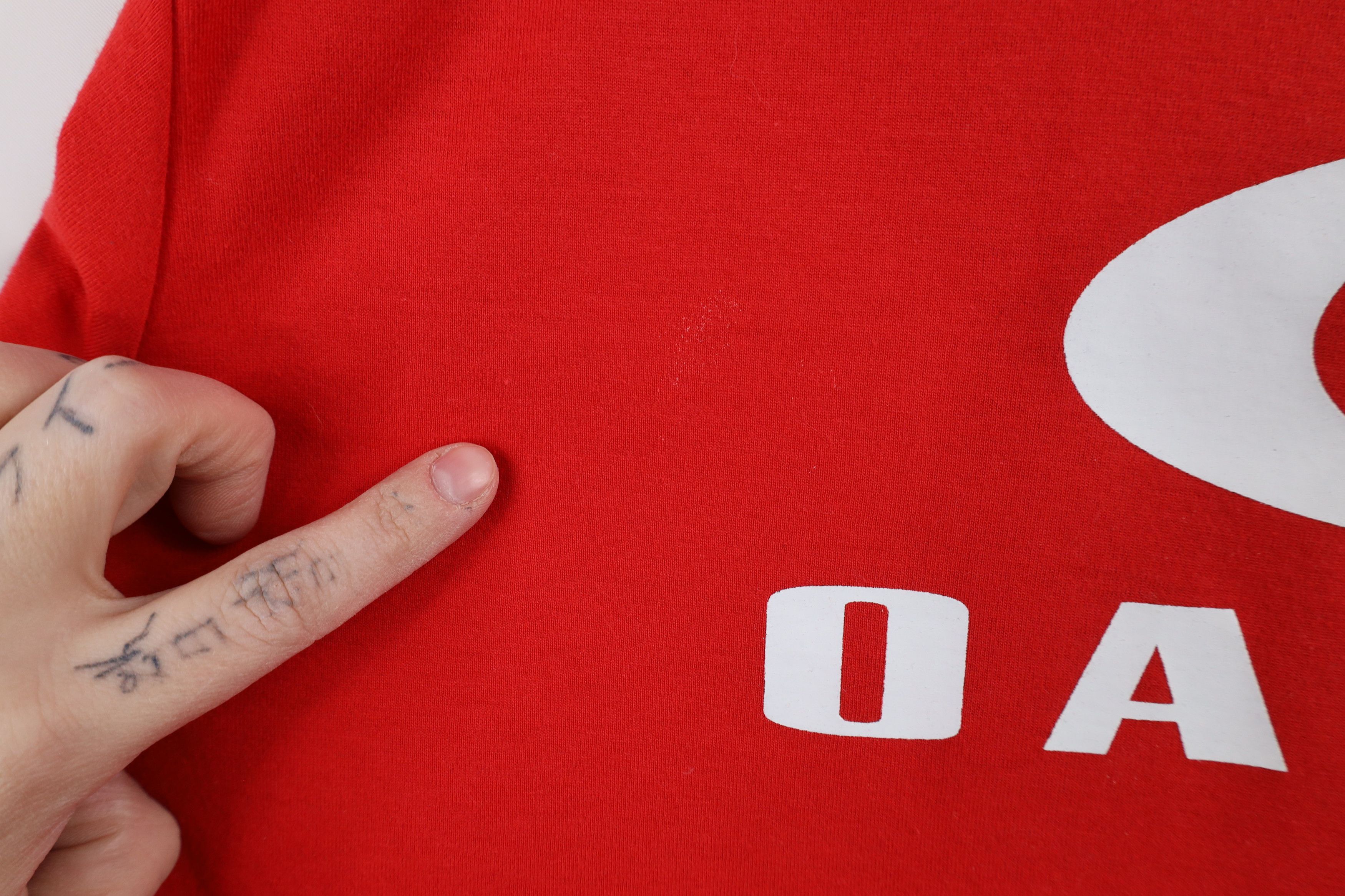 Oakley × Vintage Vintage Y2K Oakley Hydrolix Short Sleeve T-Shirt Red Size US XL / EU 56 / 4 - 5 Thumbnail
