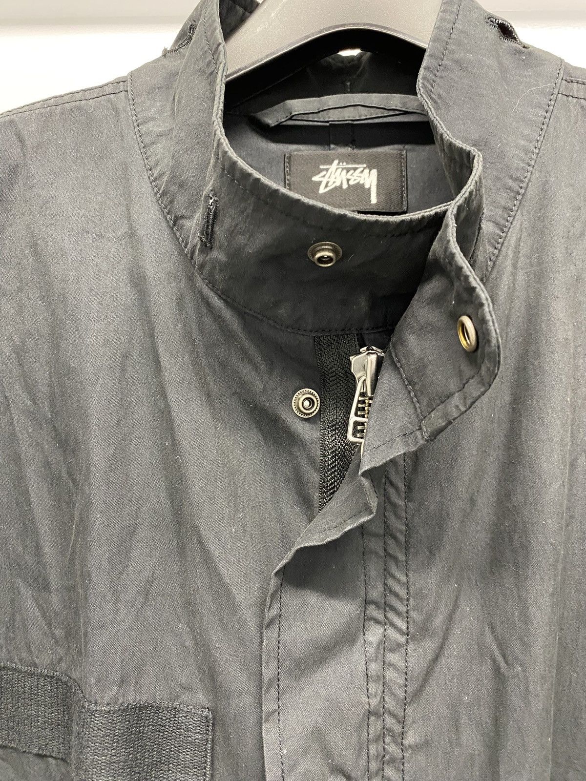 Stussy Stussy Nyco Fishtail Parka 'Black' - Medium Size US M / EU 48-50 / 2 - 5 Thumbnail