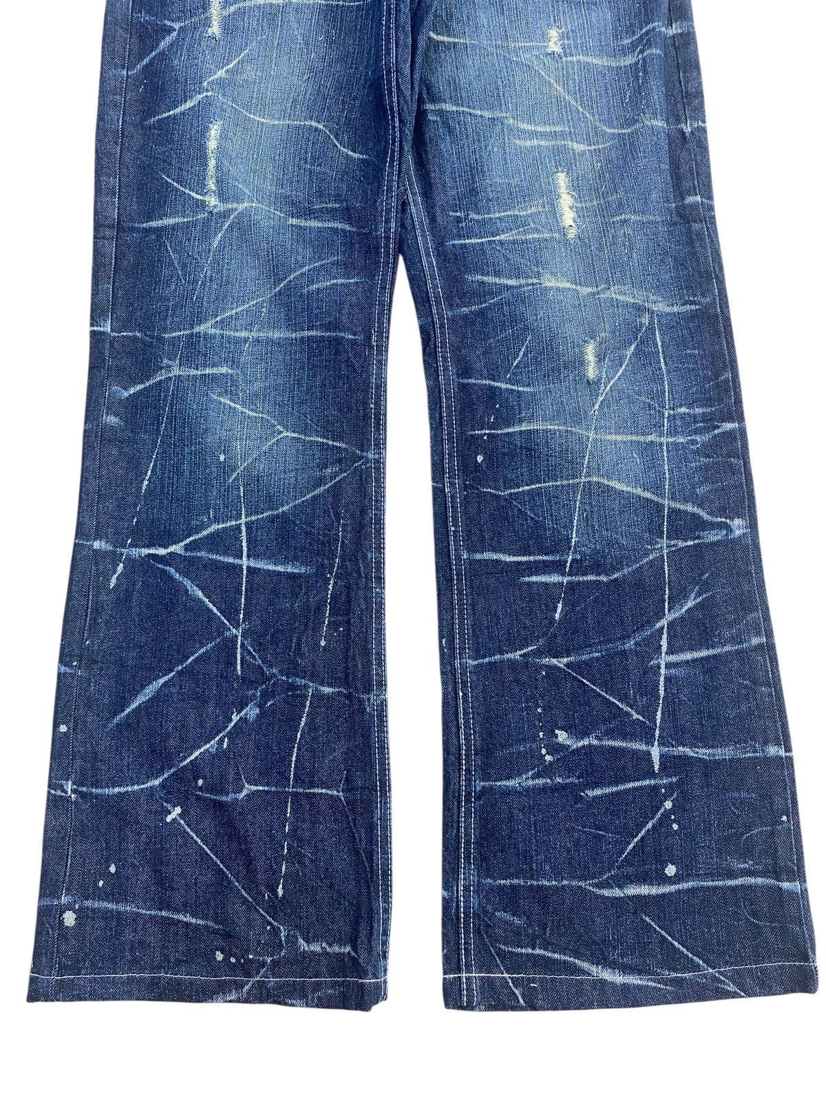 Other Nylaus Splatter Cracked Paint Style Ripped Jeans Size US 32 / EU 48 - 9 Thumbnail