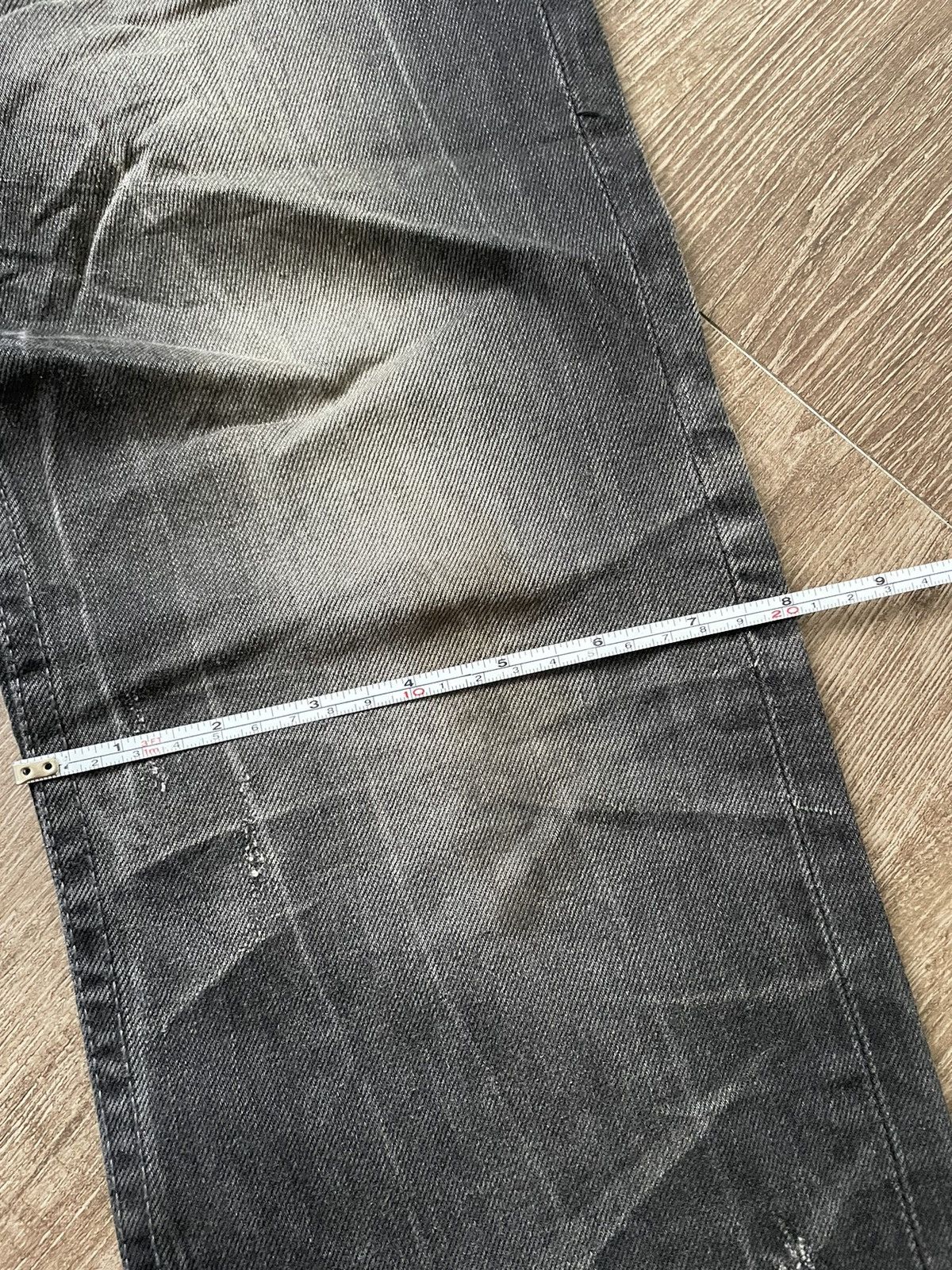 If Six Was Nine Semantic Design Punk Spiked Denim Size US 31 - 22 Thumbnail