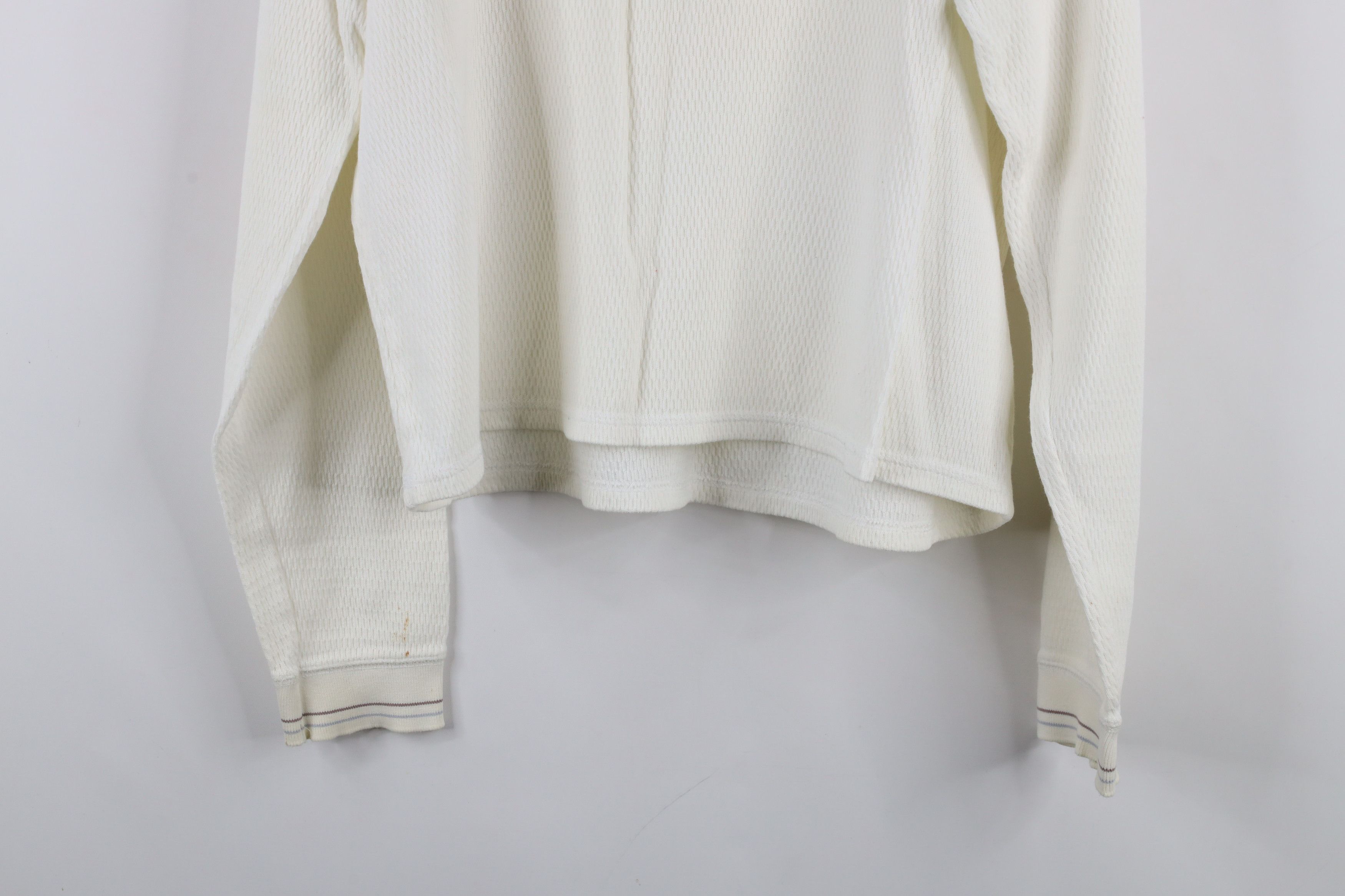 American Eagle Outfitters × Vintage Vintage 90s Y2K American Eagle Thermal Waffle Knit T-Shirt Size L / US 10 / IT 46 - 14 Thumbnail