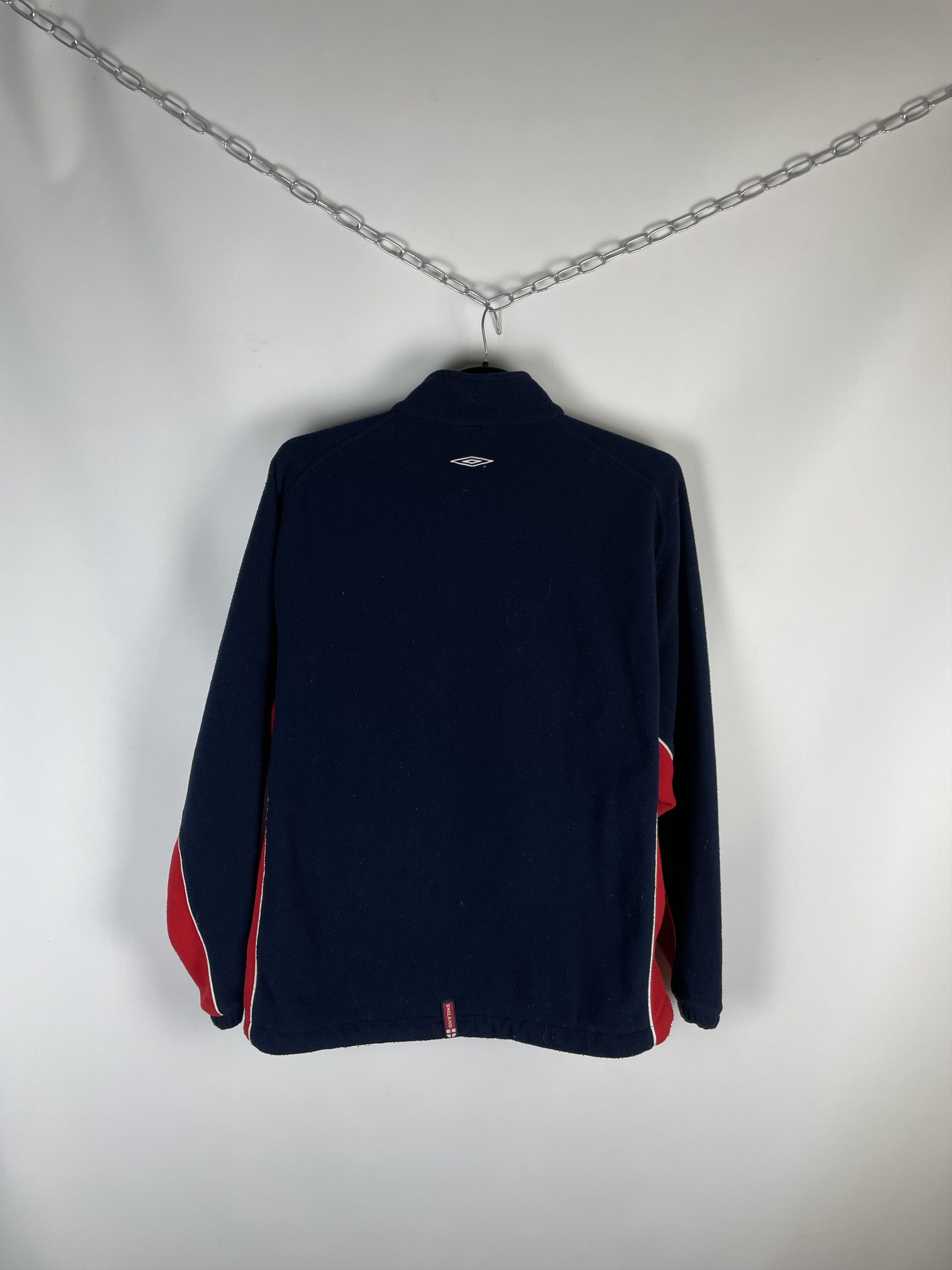 Umbro Vintage Umbro England soccer fleece sweatshirt zip 1/4 Size US L / EU 52-54 / 3 - 8 Thumbnail