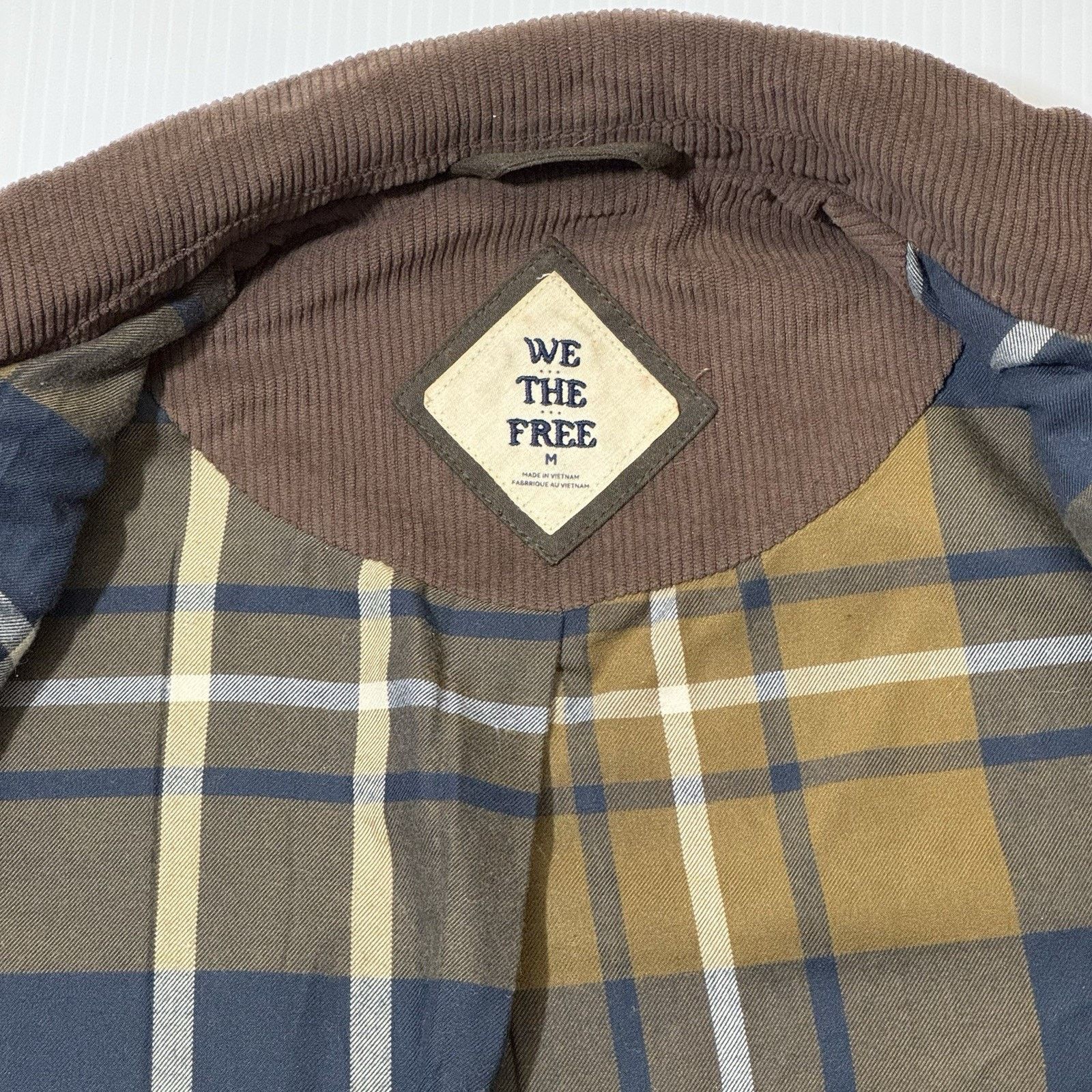 Other Women’s We The Free Waxed Olive Green Size M Corduroy Collar Size M / US 6-8 / IT 42-44 - 5 Thumbnail