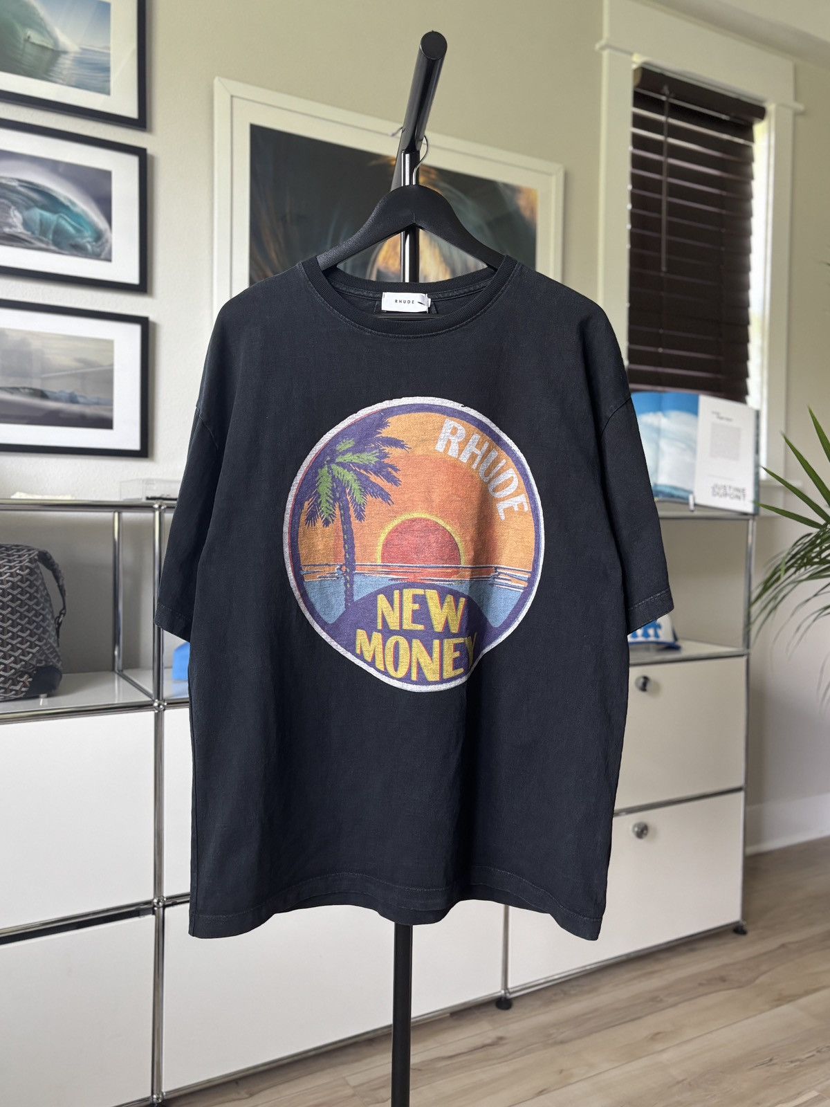 Rhude RHUDE NEW MONEY SUNSET TEE Size US M / EU 48-50 / 2 - 1 Thumbnail
