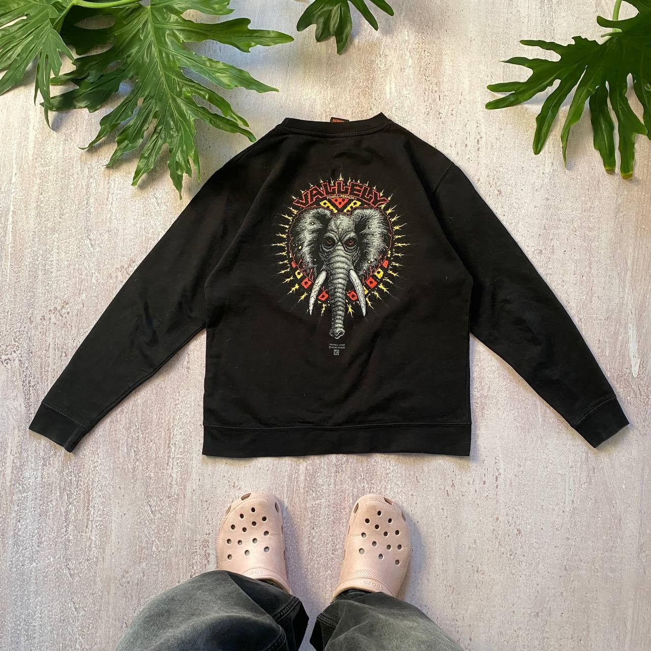 Powell Peralta VINTAGE 90S POWELL PERALTA MIKE VALLELY RARE SWEATSHIRT 128 Size US S / EU 44-46 / 1 - 2 Thumbnail
