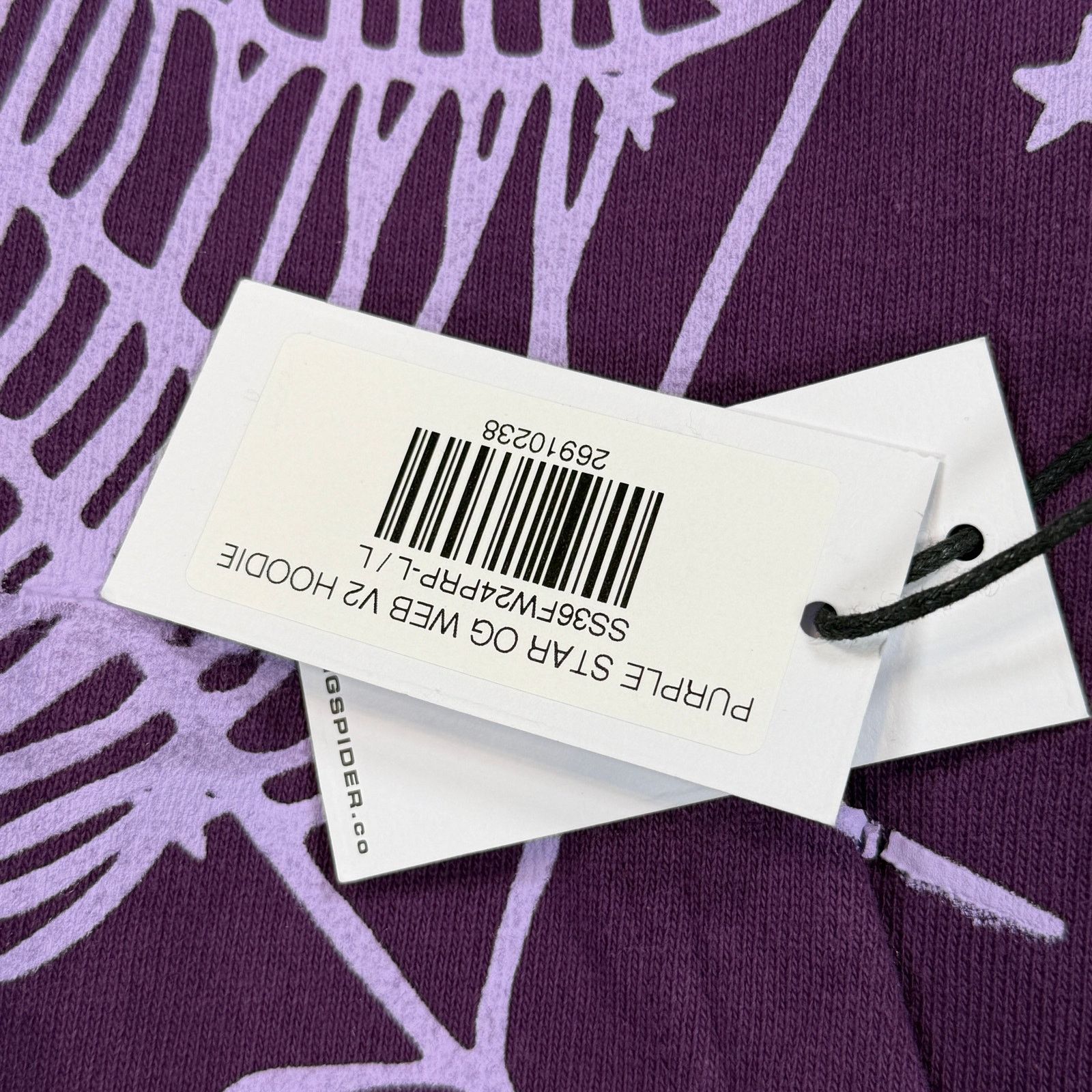 Sp5der Sp5der Star OG Web V2 Hoodie Size US L / EU 52-54 / 3 - 7 Thumbnail