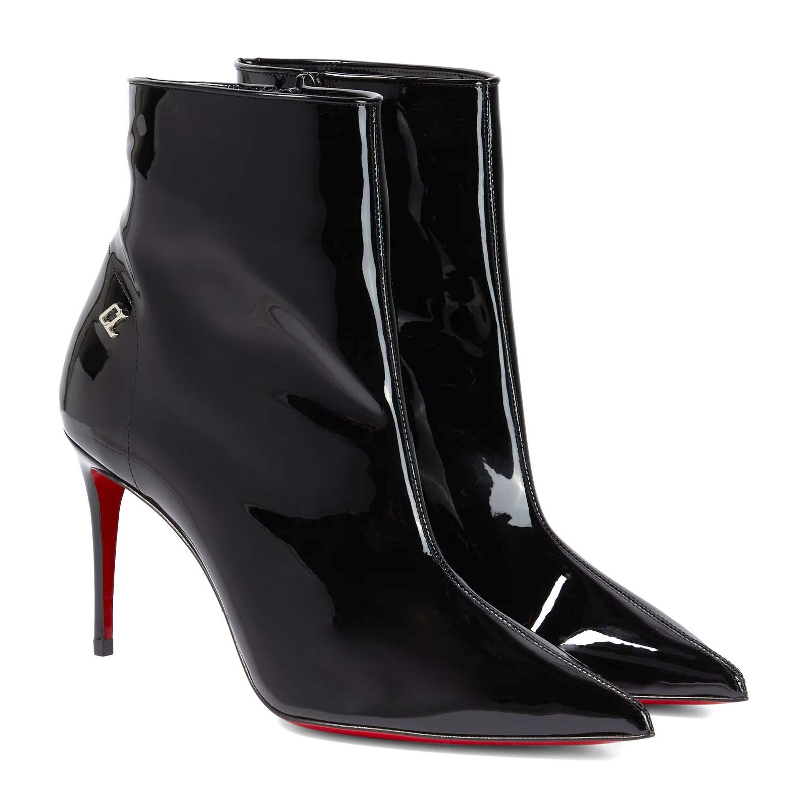 Christian Louboutin Christian Louboutin Sporty Kate Patent Boots Black 37.5 Size US 7.5 / IT 37.5 - 8 Thumbnail
