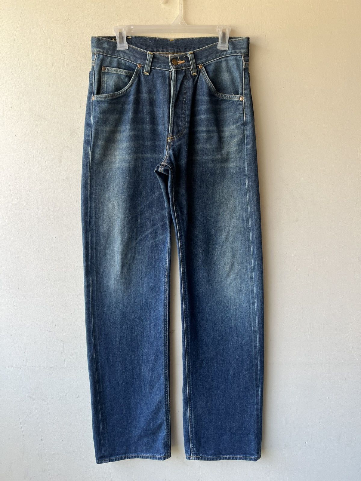Lee Vintage 90s Lee Riders Sanforized Denim Selvedge Jeans Size US 31 - 9 Thumbnail