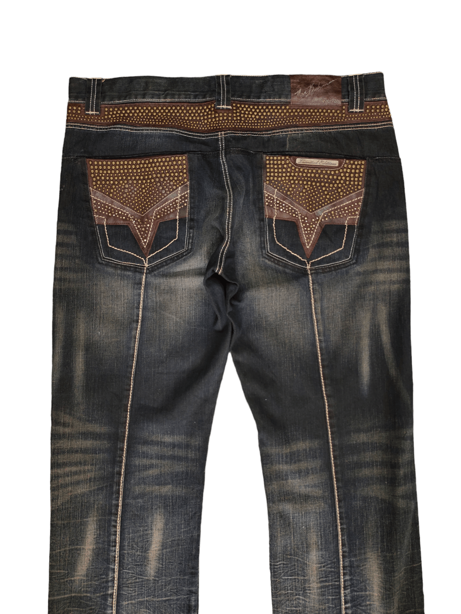 Pelle Pelle Pelle Pelle Limited Edition Studded Baggy Jeans 449/720 Size US 42 / EU 58 - 2 Thumbnail