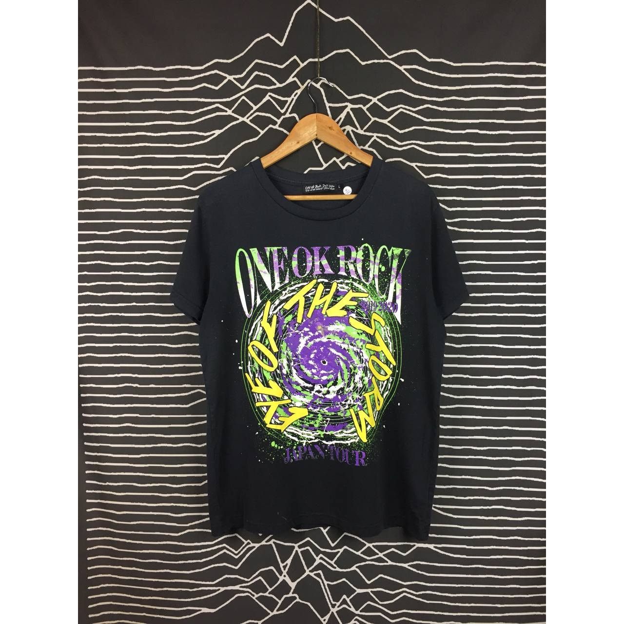 Band Tees × Japanese Brand × Vintage One Ok Rock Japanese Rock Band Eye Of The Storm Tour Tee Size US L / EU 52-54 / 3 - 2 Thumbnail