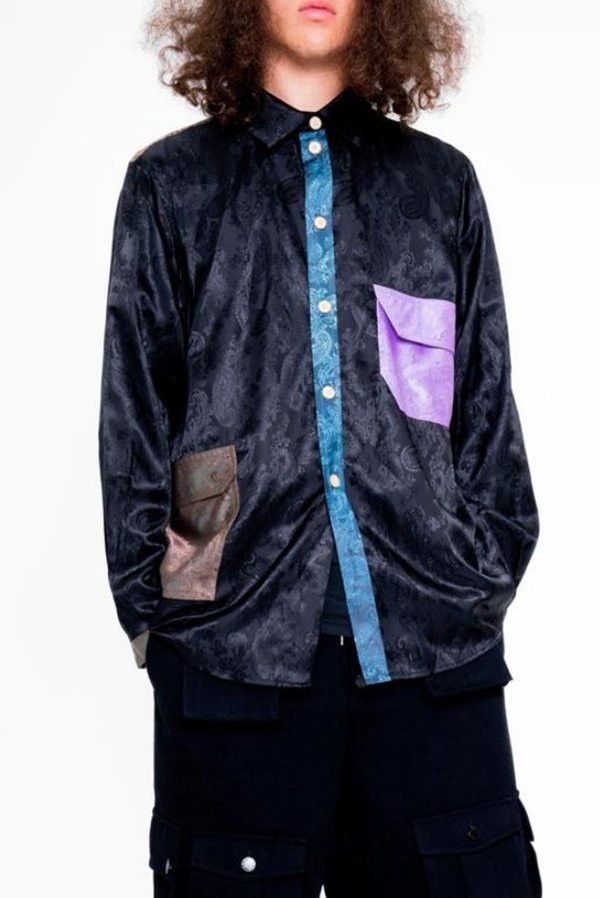 FRIED RICE Unisex Paisley Flowy Button Up Size US L / EU 52-54 / 3 - 7 Thumbnail