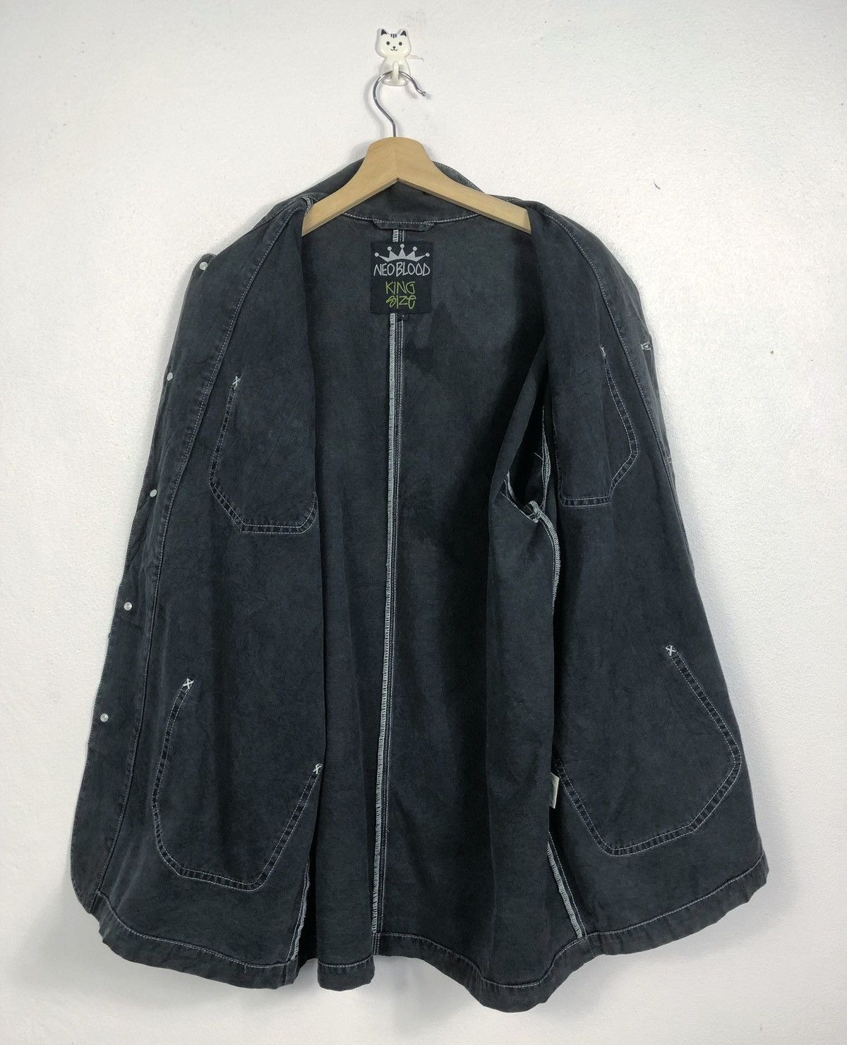 Japanese Brand Rare Neo Blood Japan Button Jacket Size US XL / EU 56 / 4 - 8 Thumbnail