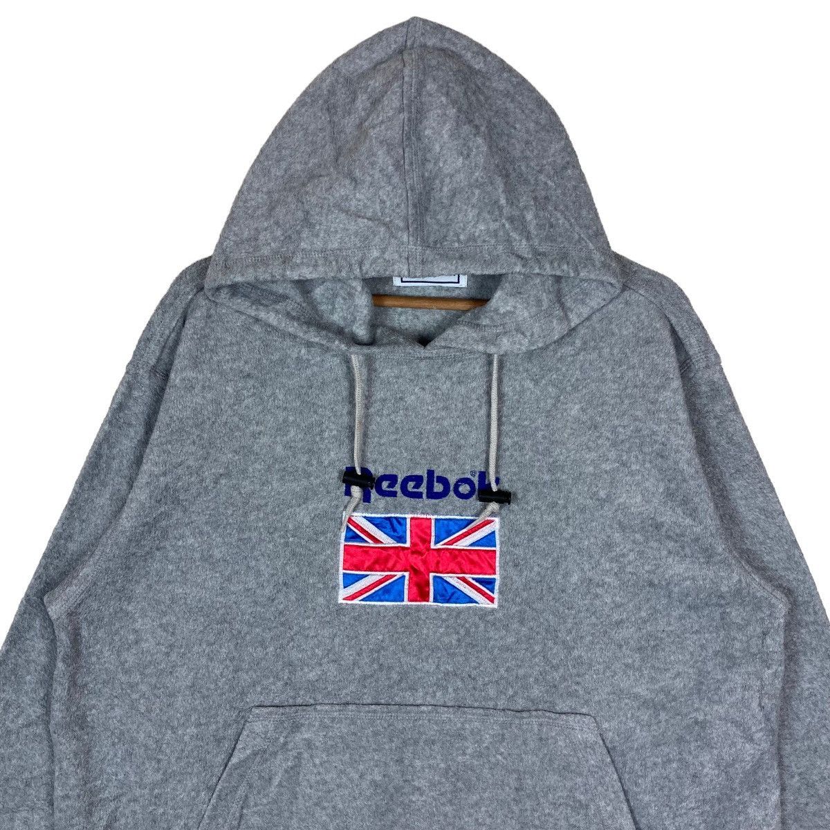 Reebok Vintage Reebok United Kingdom Big Flag Pullover Jumper Size US L / EU 52-54 / 3 - 2 Thumbnail