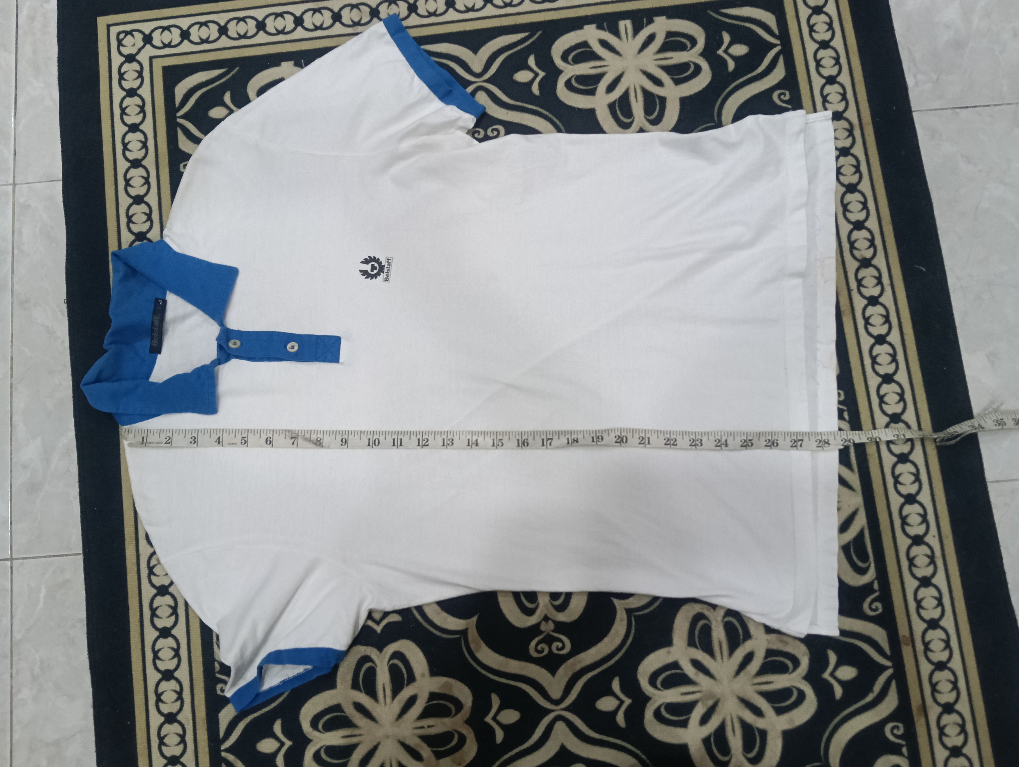 Belstaff × Vintage Vintage Belstaff Polo Tee Rare Size US L / EU 52-54 / 3 - 12 Thumbnail