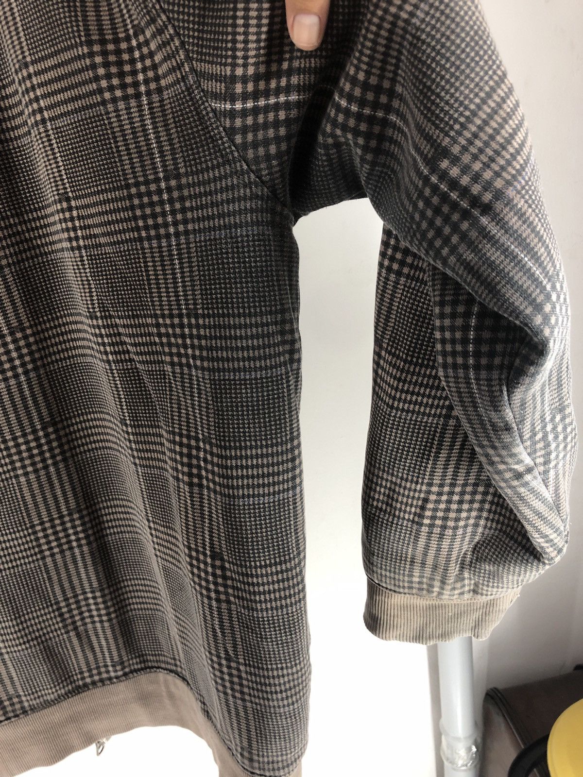 Quiksilver × Vintage Vintage Distressed Checkered Quiksilver Hoodie Size US XXL / EU 58 / 5 - 17 Thumbnail