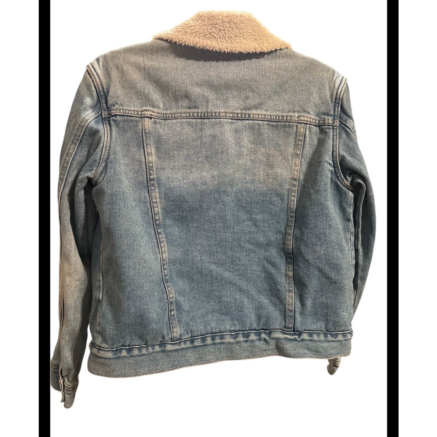 Pacsun Womens Pacsun Blue Denim Jacket Size Small Size S / US 4 / IT 40 - 4 Thumbnail