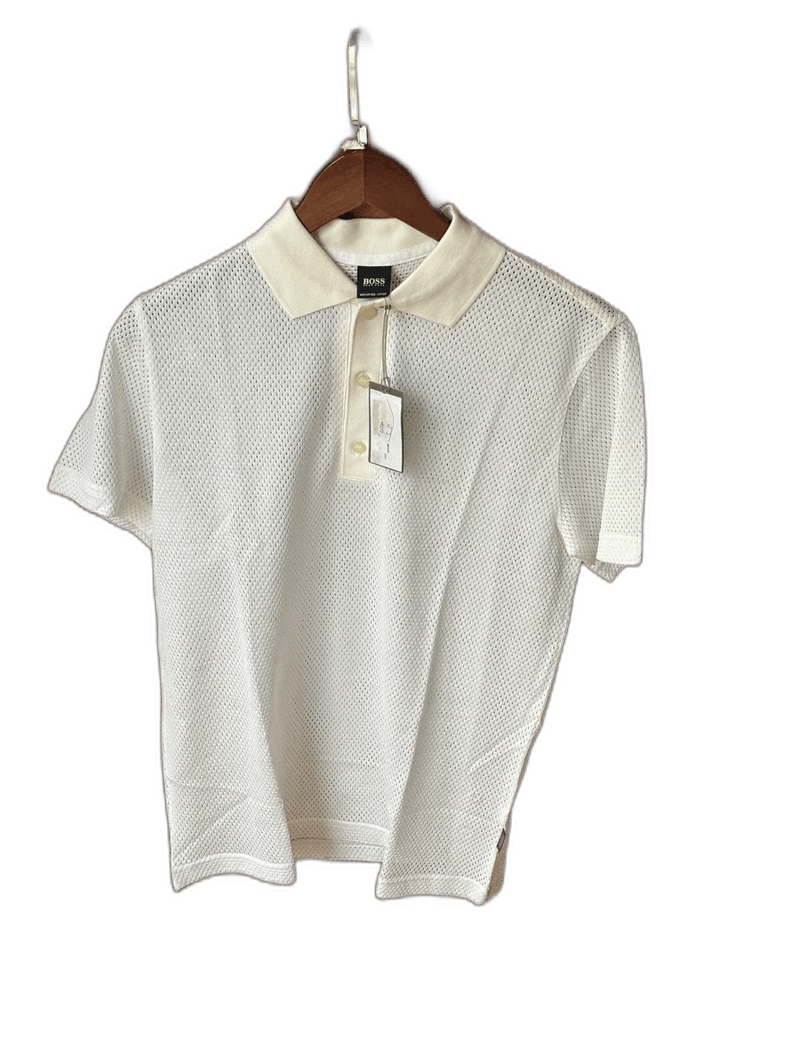 Emporio Armani Boss Black Label Polo Shirt in White Size US S / EU 44-46 / 1 - 1 Thumbnail