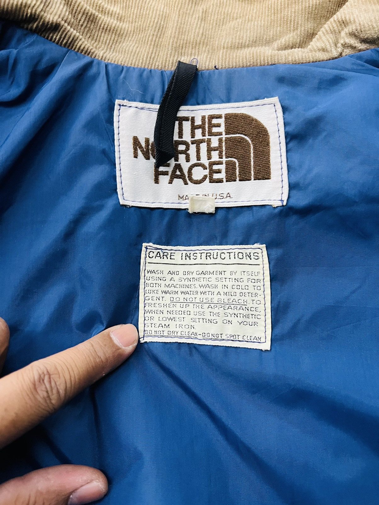 The North Face × Vintage Vintage The North Face Down Trucker Expedition Jacket Size US L / EU 52-54 / 3 - 19 Thumbnail