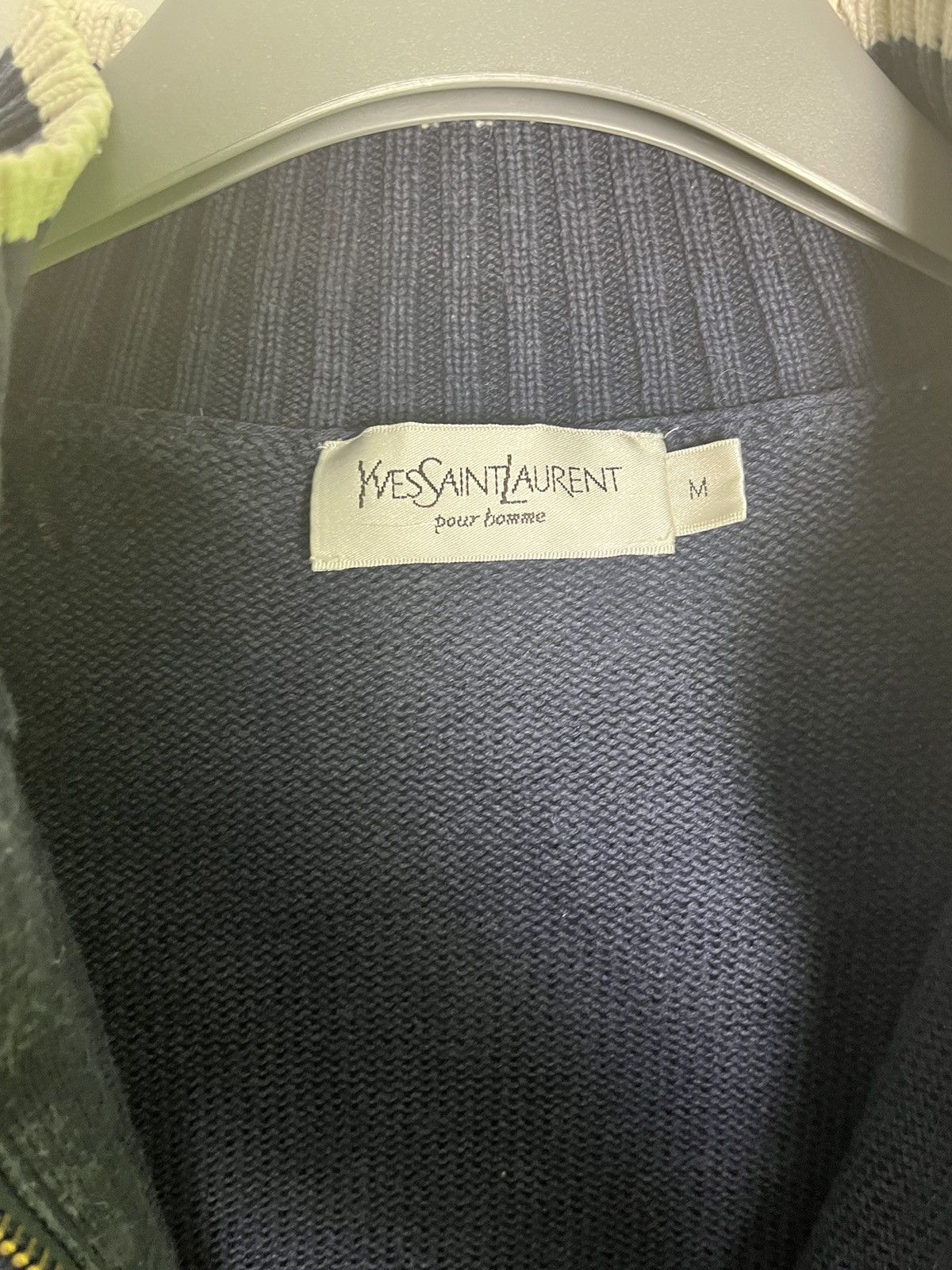 Yves Saint Laurent 🔹YVES SAINT LAURENT VINTAGE ZIP SWEATER Size US M / EU 48-50 / 2 - 3 Thumbnail