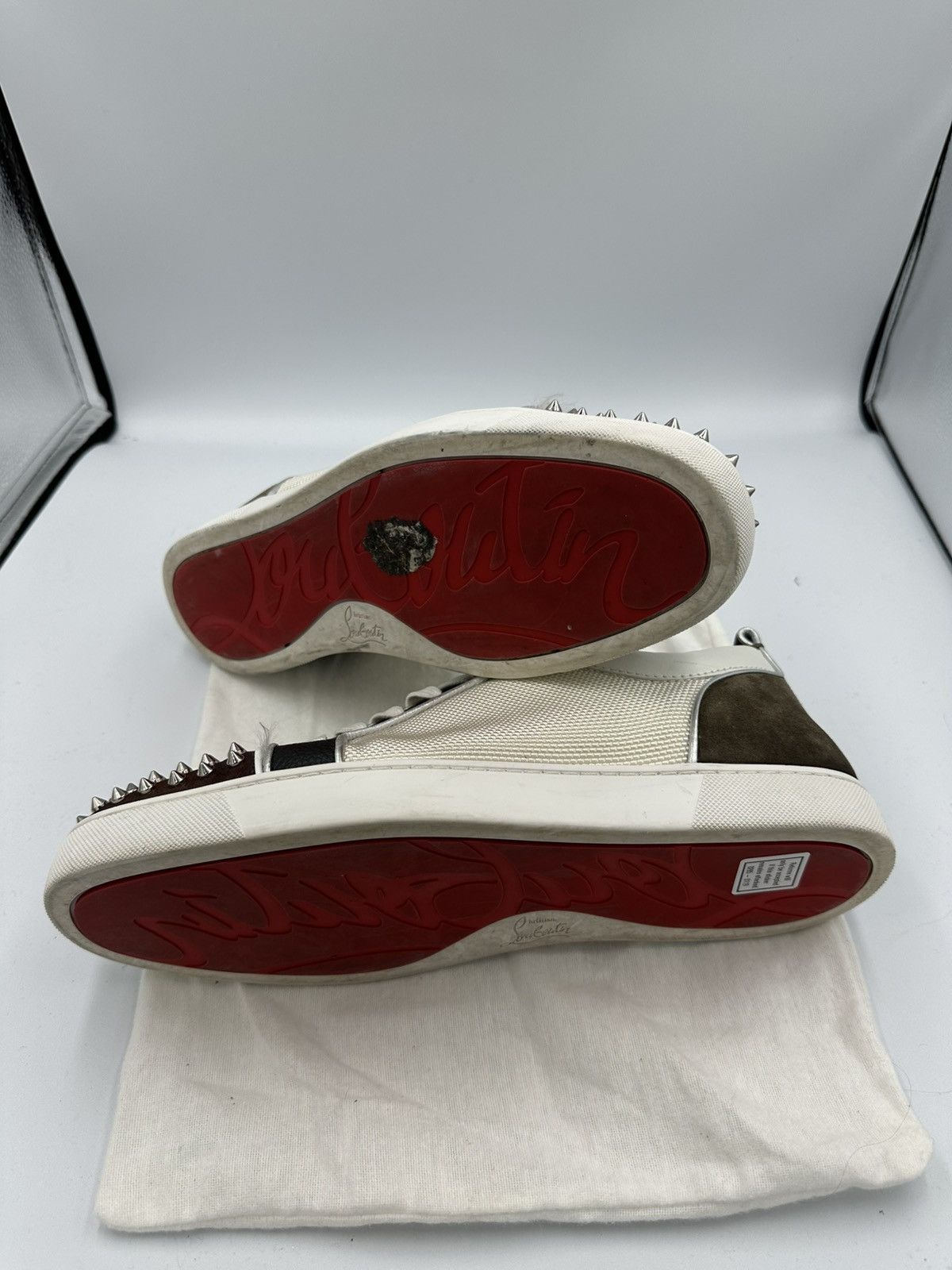 Christian Louboutin Christian Louboutin Low Top Sneakers Size US 13 / EU 46 - 15 Thumbnail