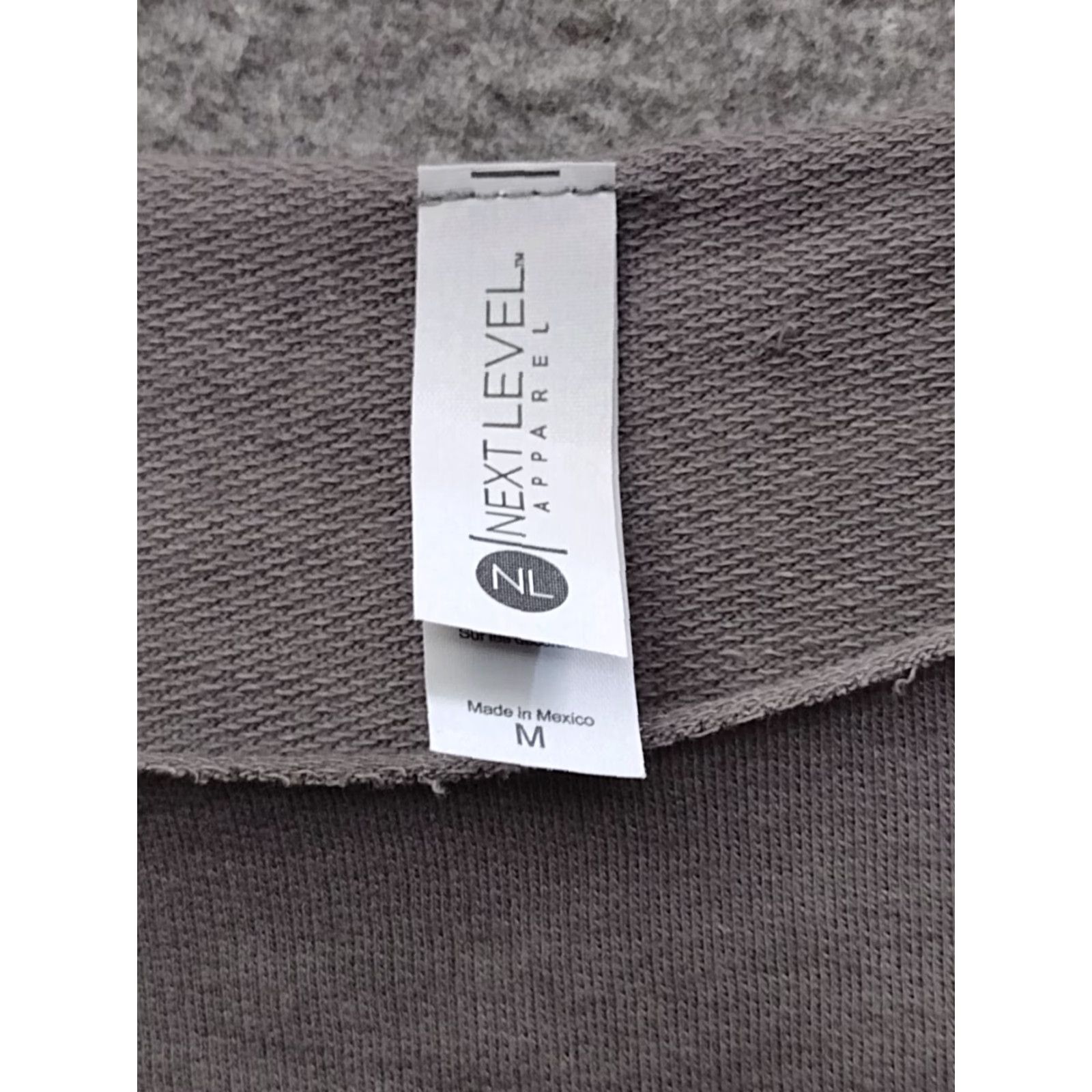 Next Level Next Level Apparel Womens Sweatshirt Free Cut Collar Size M Gray Size M / US 6-8 / IT 42-44 - 6 Thumbnail