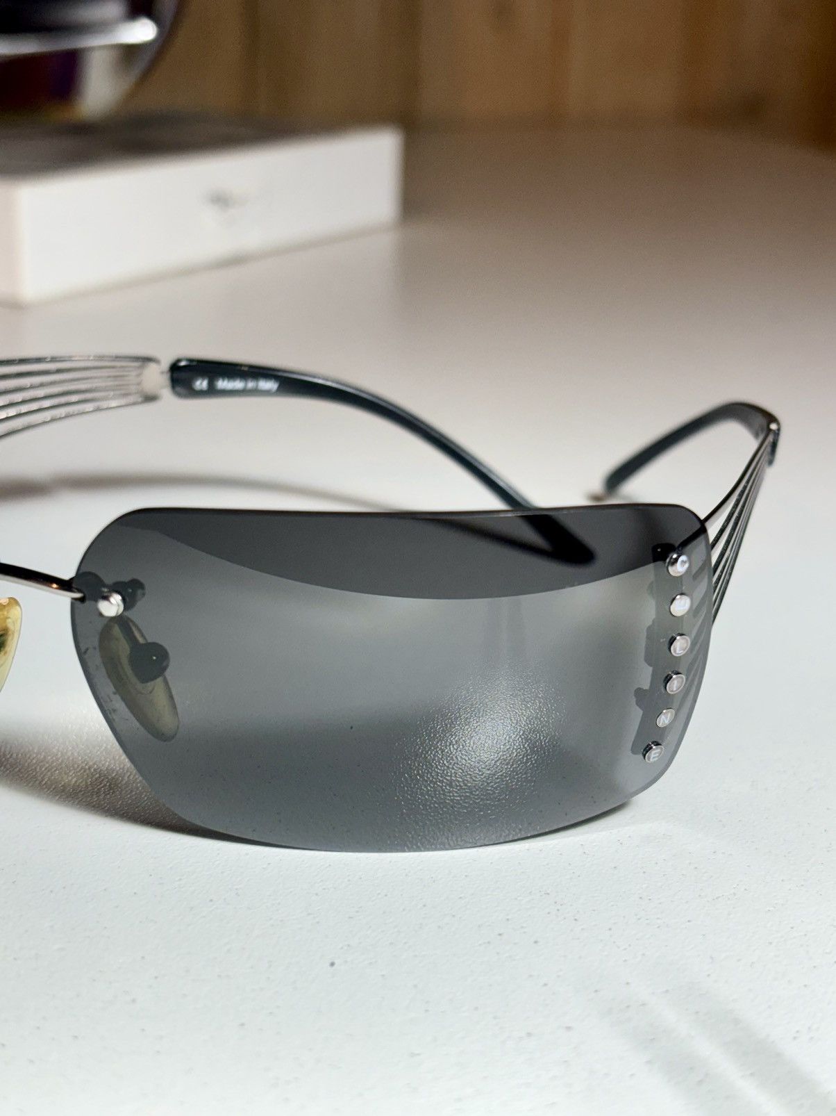 Celine Rare vintage Y2K Celine rimless sunglasses Size ONE SIZE - 5 Thumbnail