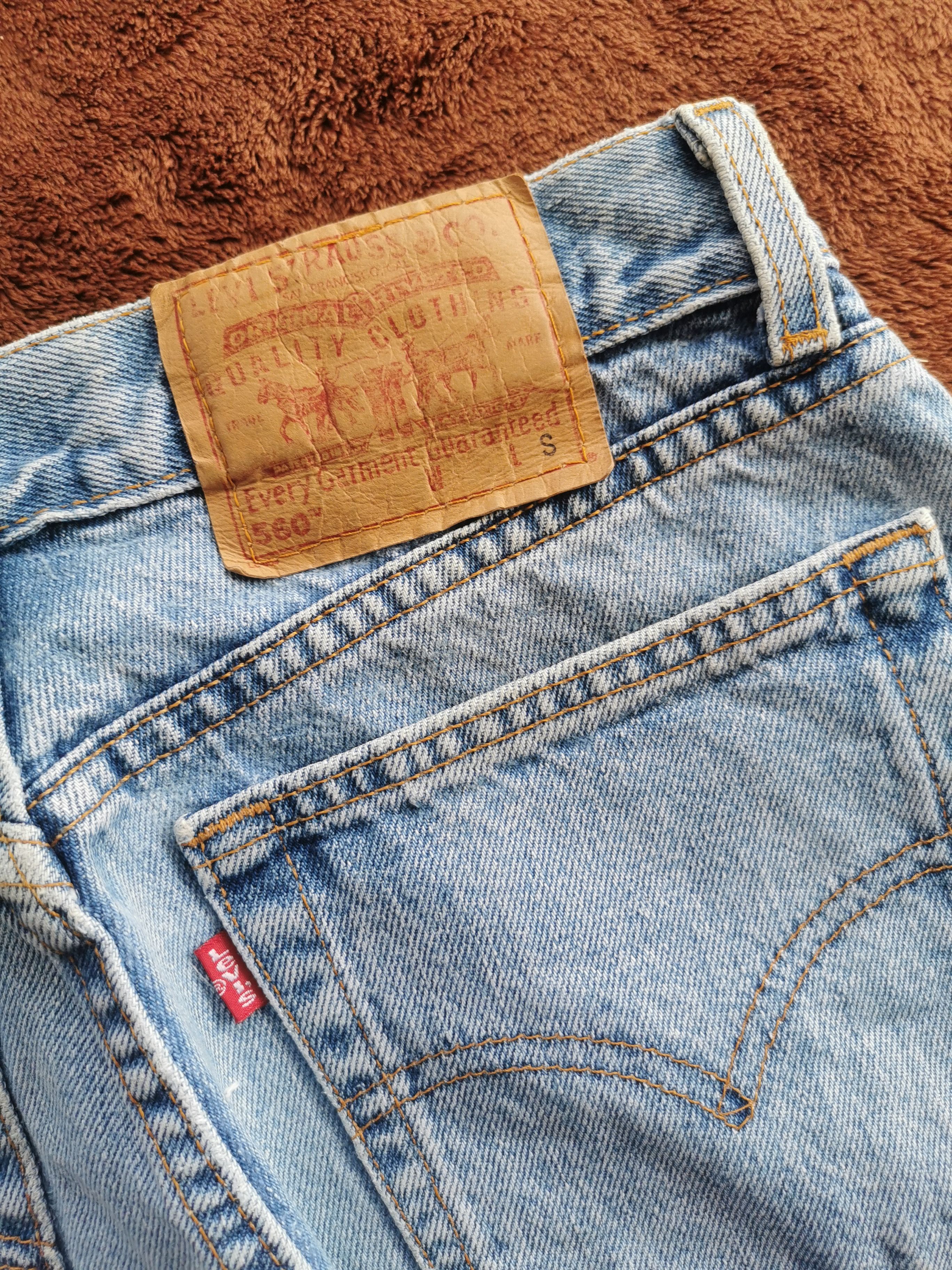 Levi's 90s Levis 560 Loose Fit Straight Leg Womens Size 28" / US 6 / IT 42 - 9 Thumbnail