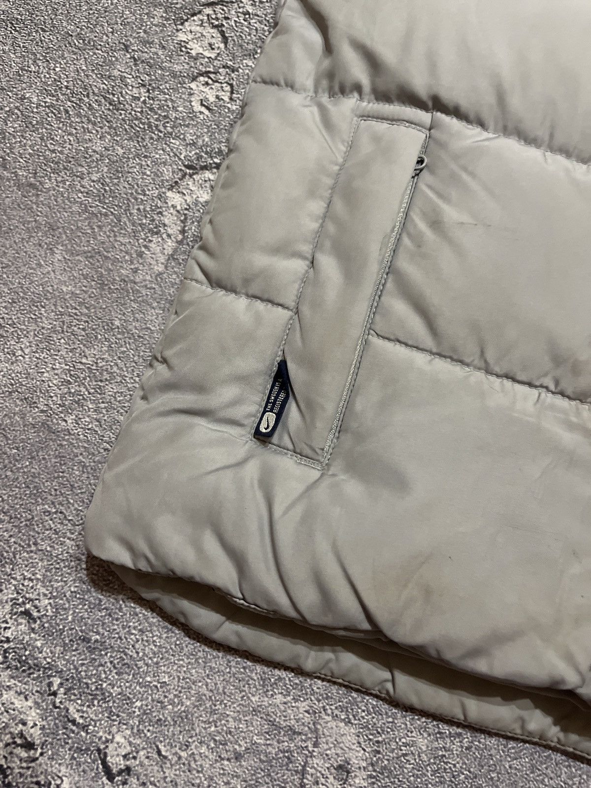 Nike × Vintage Vintage Nike Y2K Down Puffer Vest Drill Black Size US XS / EU 42 / 0 - 10 Thumbnail