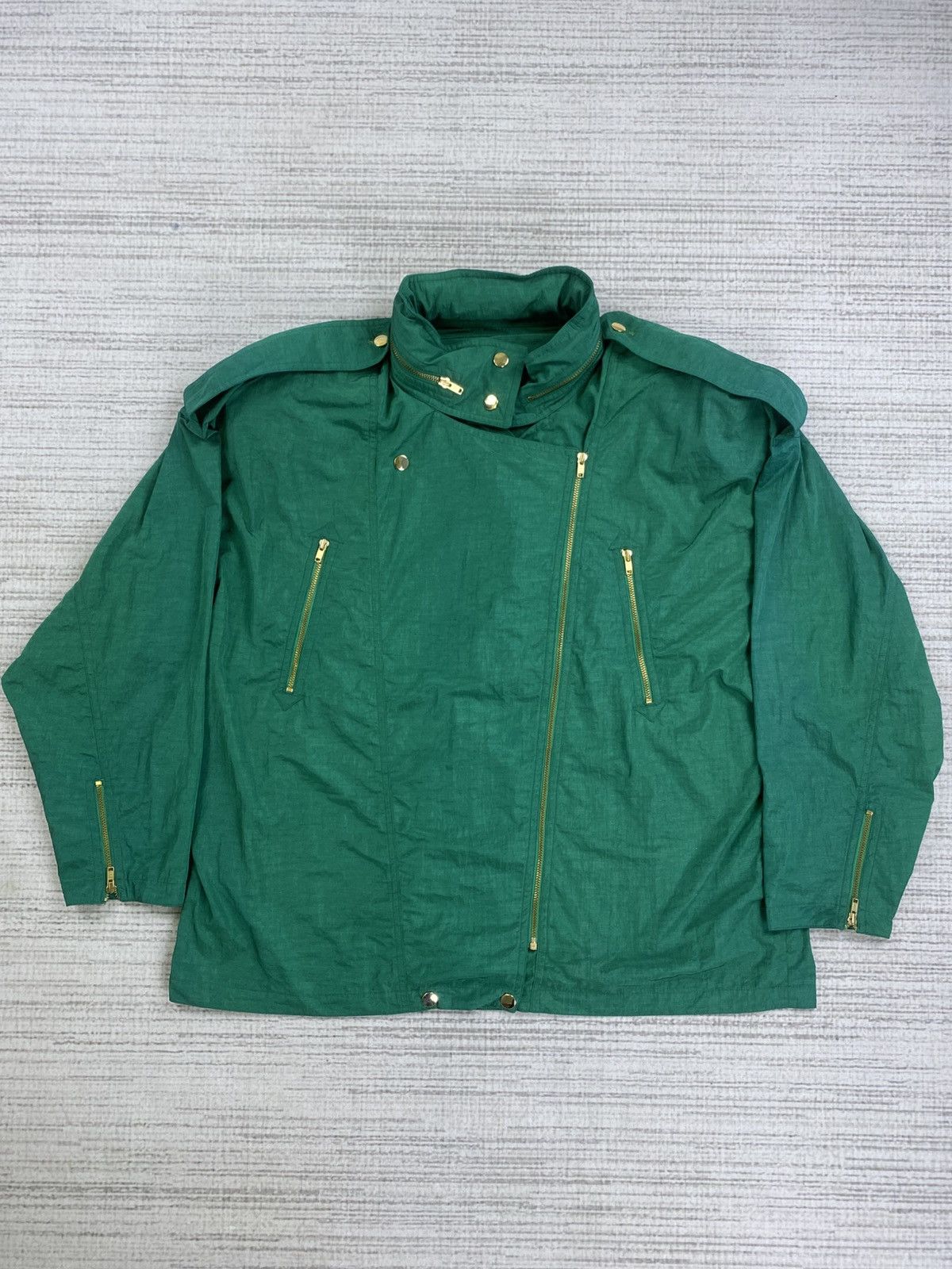 Designer × Jean Charles De Castelbajac × Vintage Vintage Jean-Charles de Castelbajac Rare Design Green Jacket Size US L / EU 52-54 / 3 - 1 Thumbnail