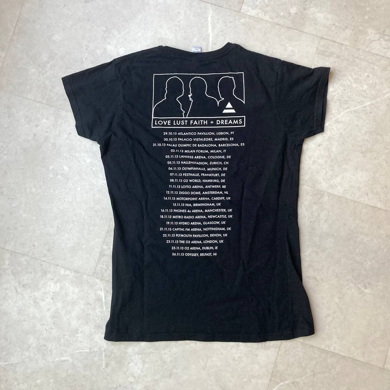 Band Tees Vintage 30 Seconds To Mars Jared Leto Rock Band Tour Tee Size L / US 10 / IT 46 - 4 Thumbnail
