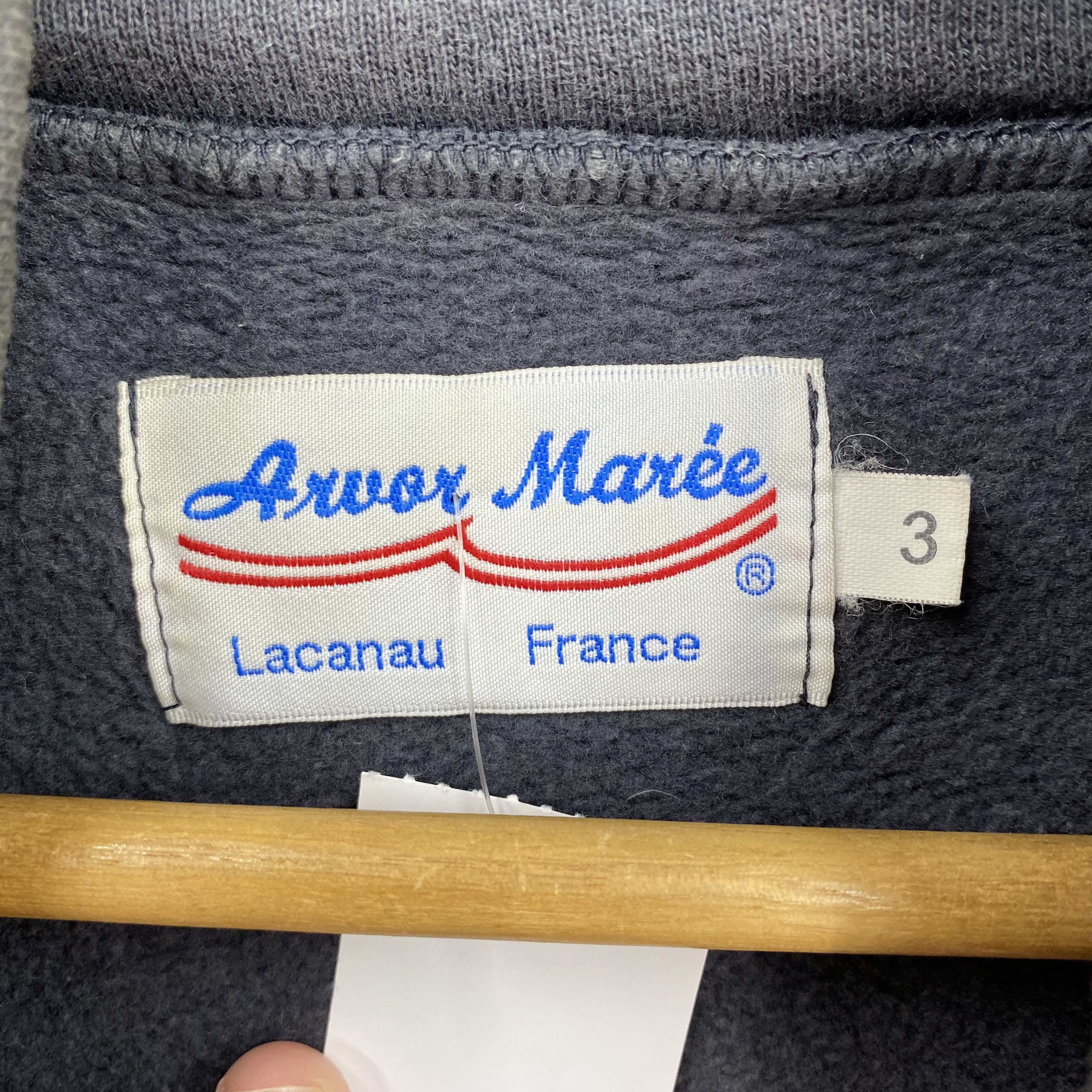 Vintage Vintage Faded Arvor Maree Sailor Cardigan Sweatshirt Jacket Size US L / EU 52-54 / 3 - 7 Thumbnail