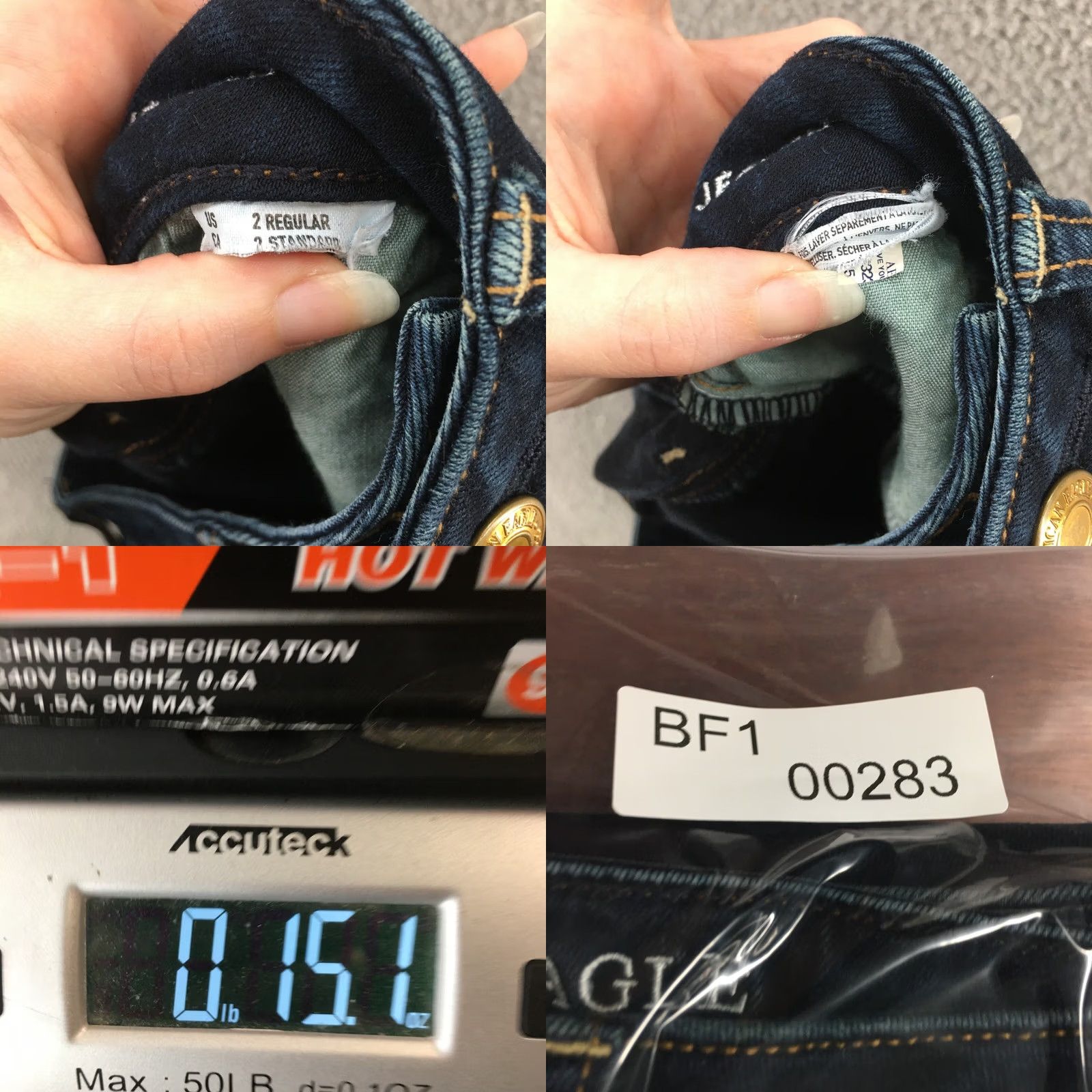 American Eagle Outfitters American Eagle Outfitters Jegging Jeans Womens 2R Blue Denim Regular Rise Jeans Women's Denim Blue 2R Jegging Size 26" / US 2 / IT 38 - 10 Thumbnail