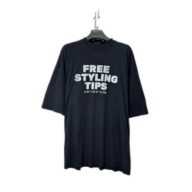 Balenciaga Balenciaga Free Styling Tips Short Sleeve TShirt-2505 Size US M / EU 48-50 / 2 - 1 Thumbnail