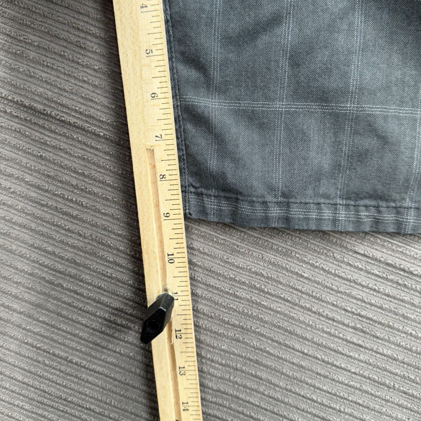 Hurley Hurley Short Men 32 Gray Cotton Weekend Beach Vacation 9' Inseam Casual Size US 32 / EU 48 - 6 Thumbnail