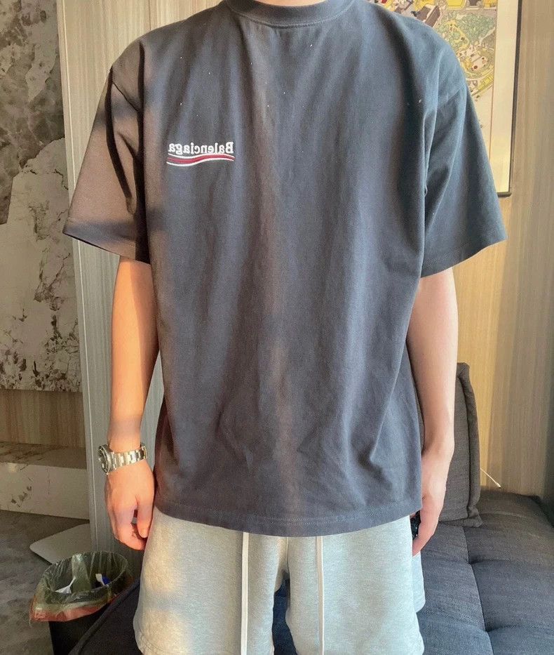 Balenciaga Balenciaga Coke Logo Grey Short Size US XS / EU 42 / 0 - 7 Thumbnail