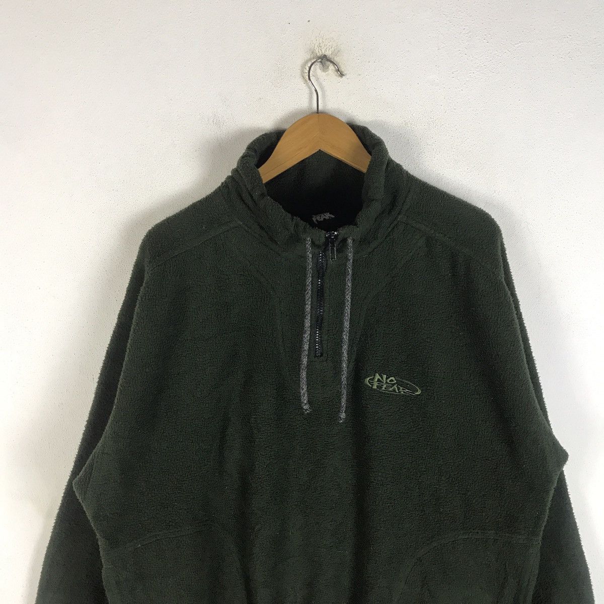No Fear × Vintage 🔥Rare🔥Vintage 90’s No Fear Skate Sherpa Fleece Sweatshirt Size US M / EU 48-50 / 2 - 4 Thumbnail