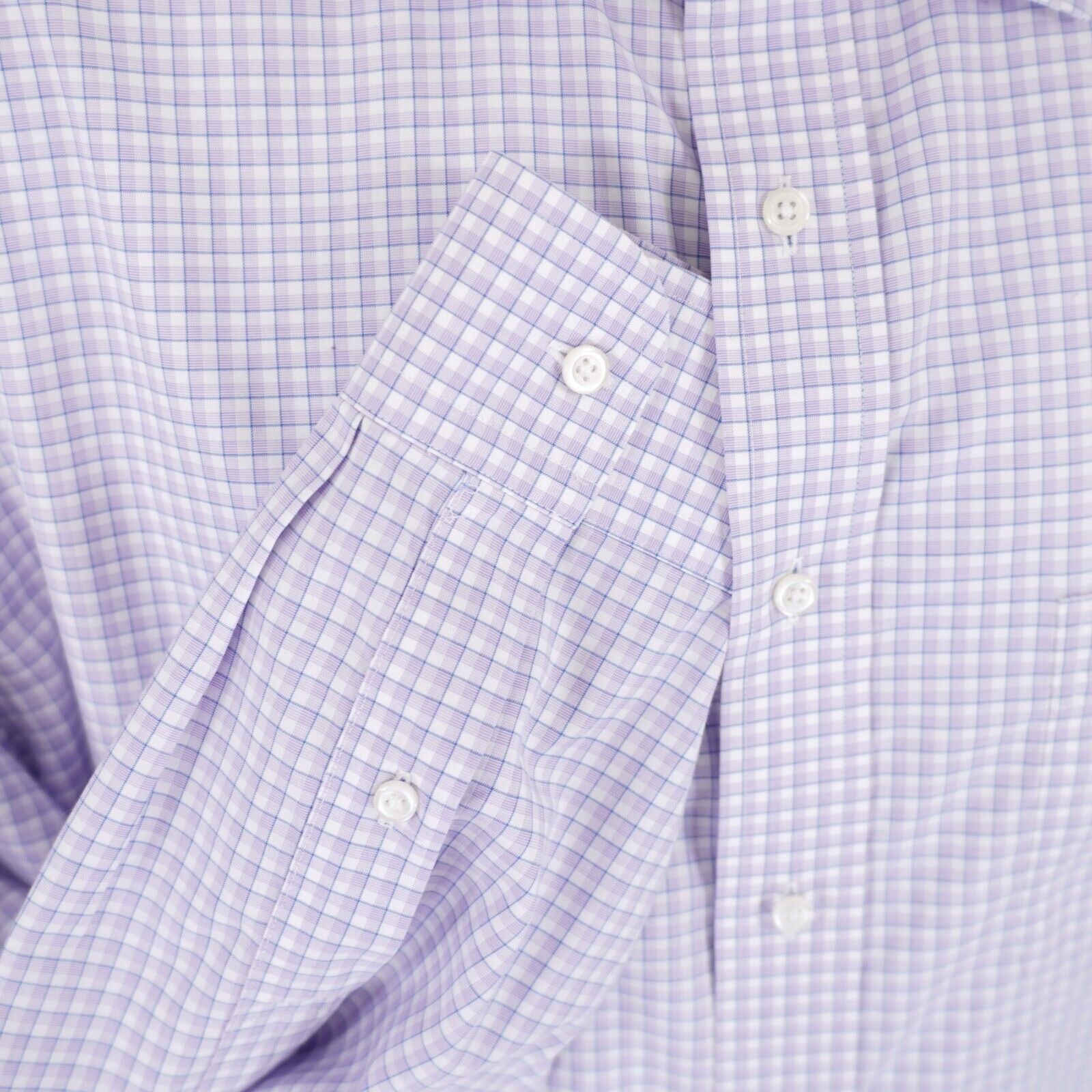 Jos. A. Bank Jos A Bank Traveler Traditional Fit 17-32 Purple Blue White Size US XXL / EU 58 / 5 - 2 Thumbnail