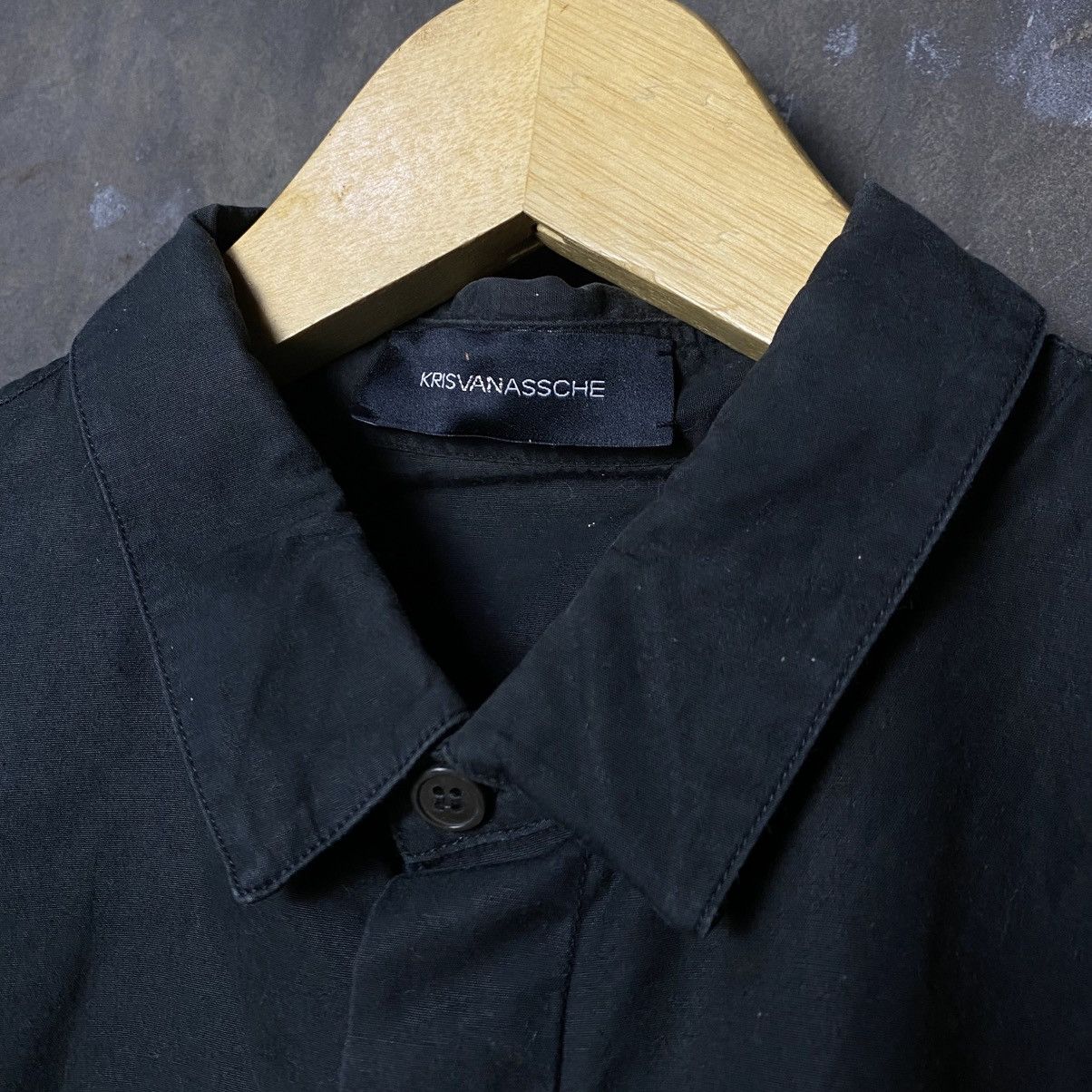 Dior × Kris Van Assche Kris van assche true black hidden button shirt Size US M / EU 48-50 / 2 - 1 Thumbnail