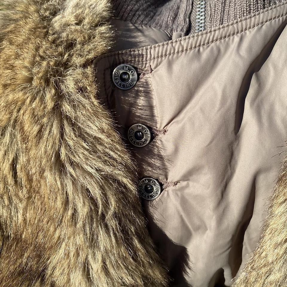 Diesel vintage diesel faux fur moto bomber jacket Size XS / US 0-2 / IT 36-38 - 3 Thumbnail